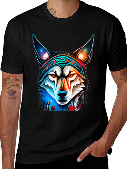 Wolf Graphic Tee - Cool Animal Design