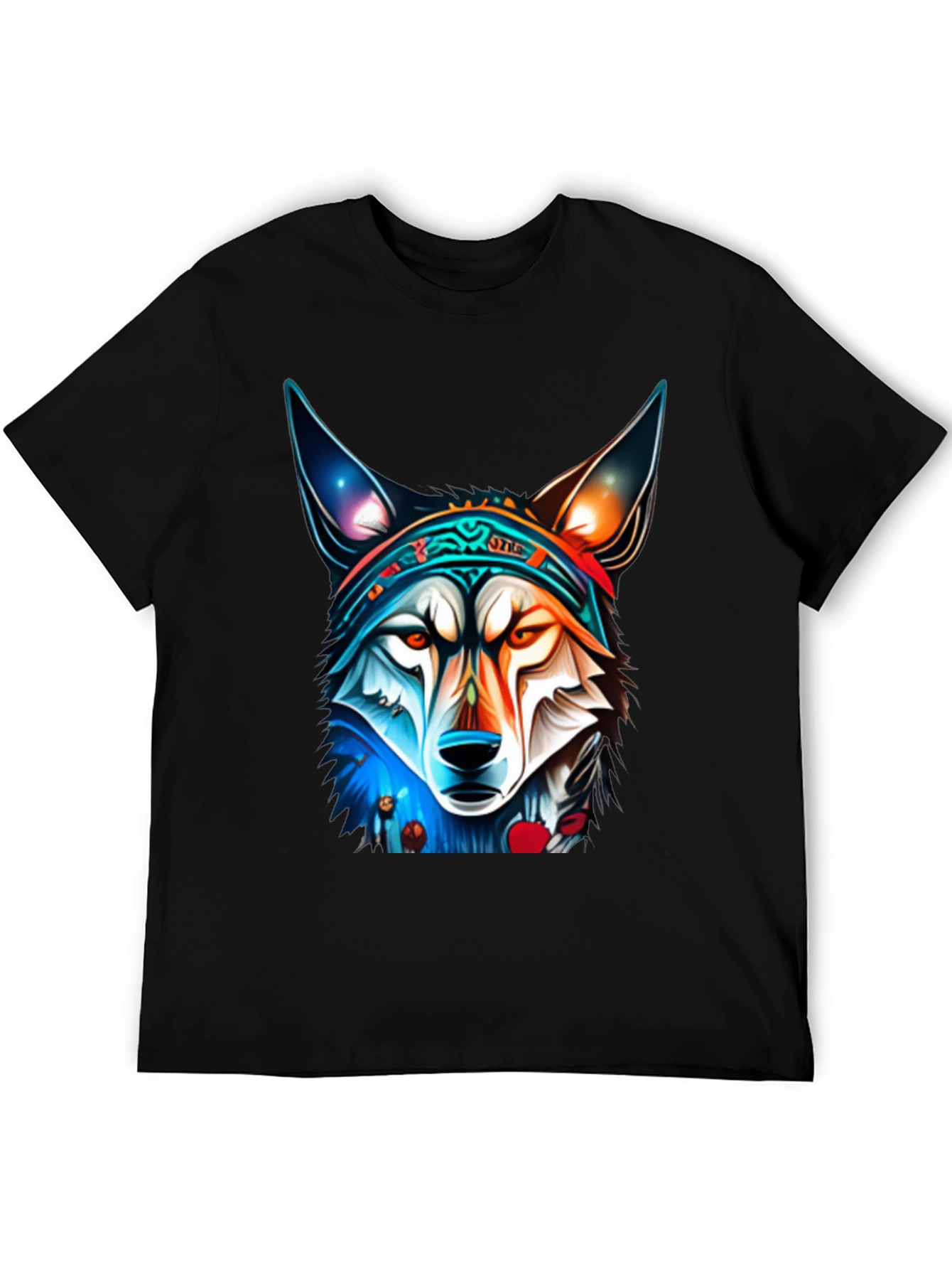 Wolf Graphic Tee - Cool Animal Design