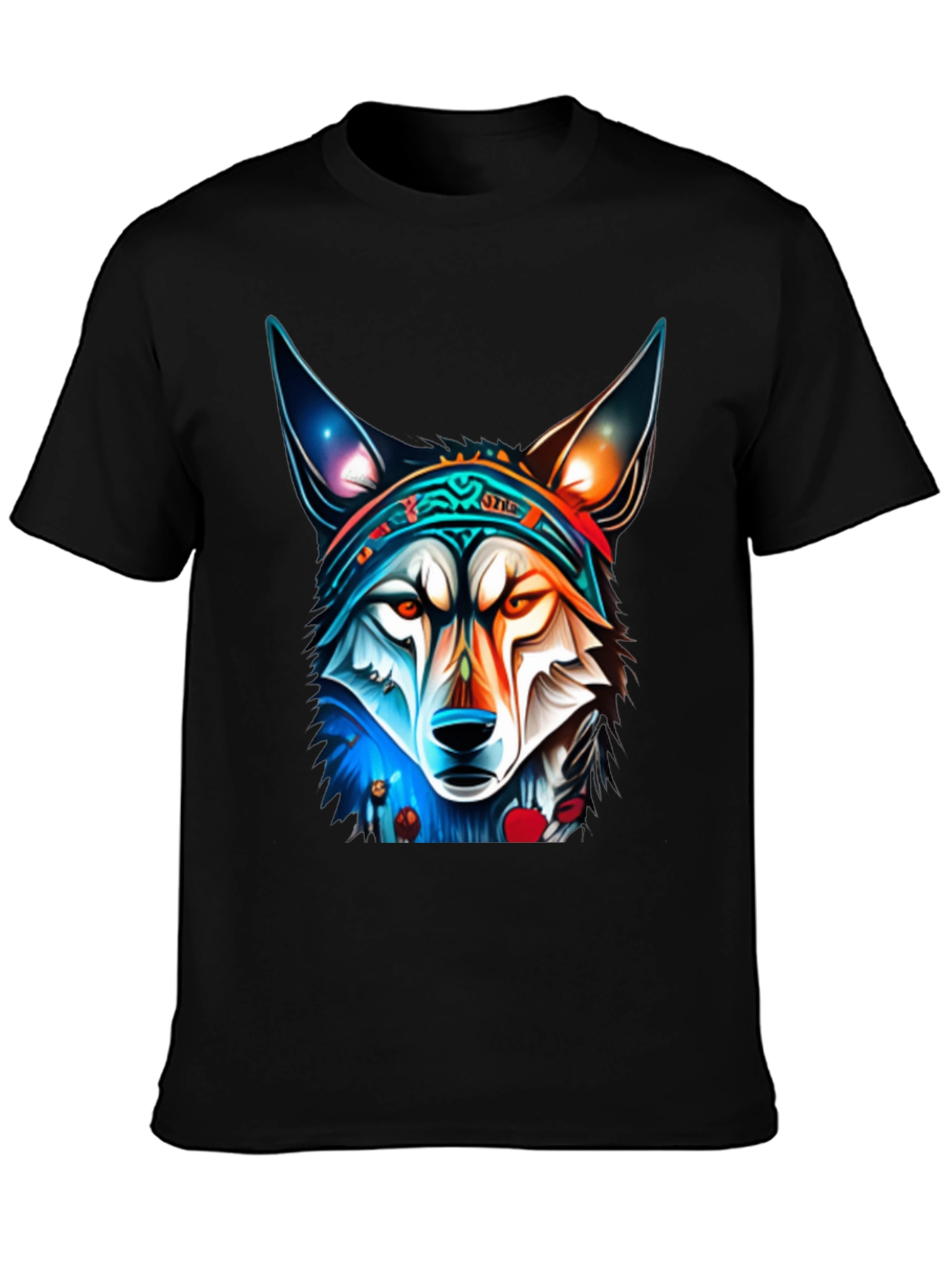 Wolf Graphic Tee - Cool Animal Design