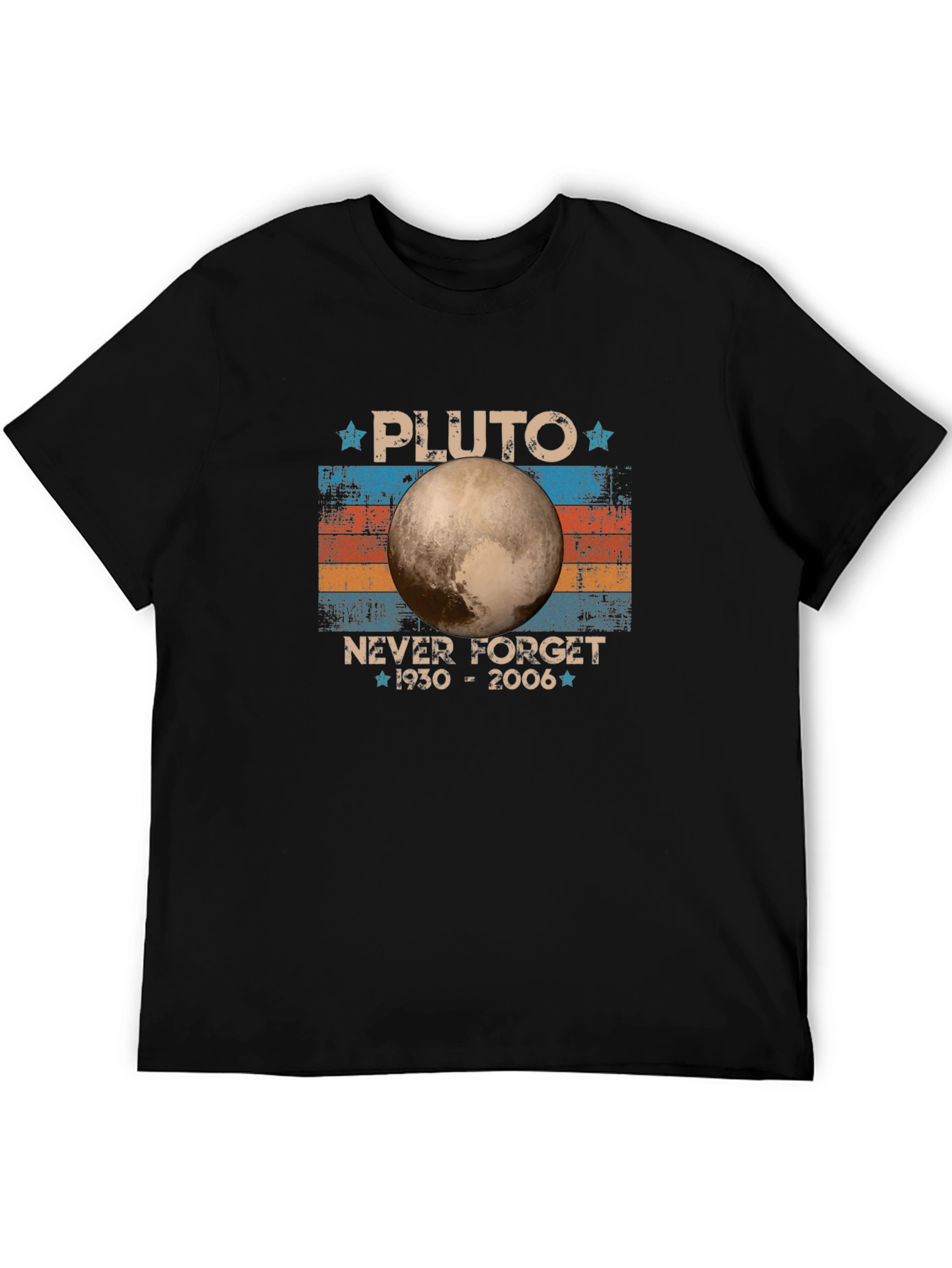 Pluto Never Forget 1930-2006 Graphic T-Shirt
