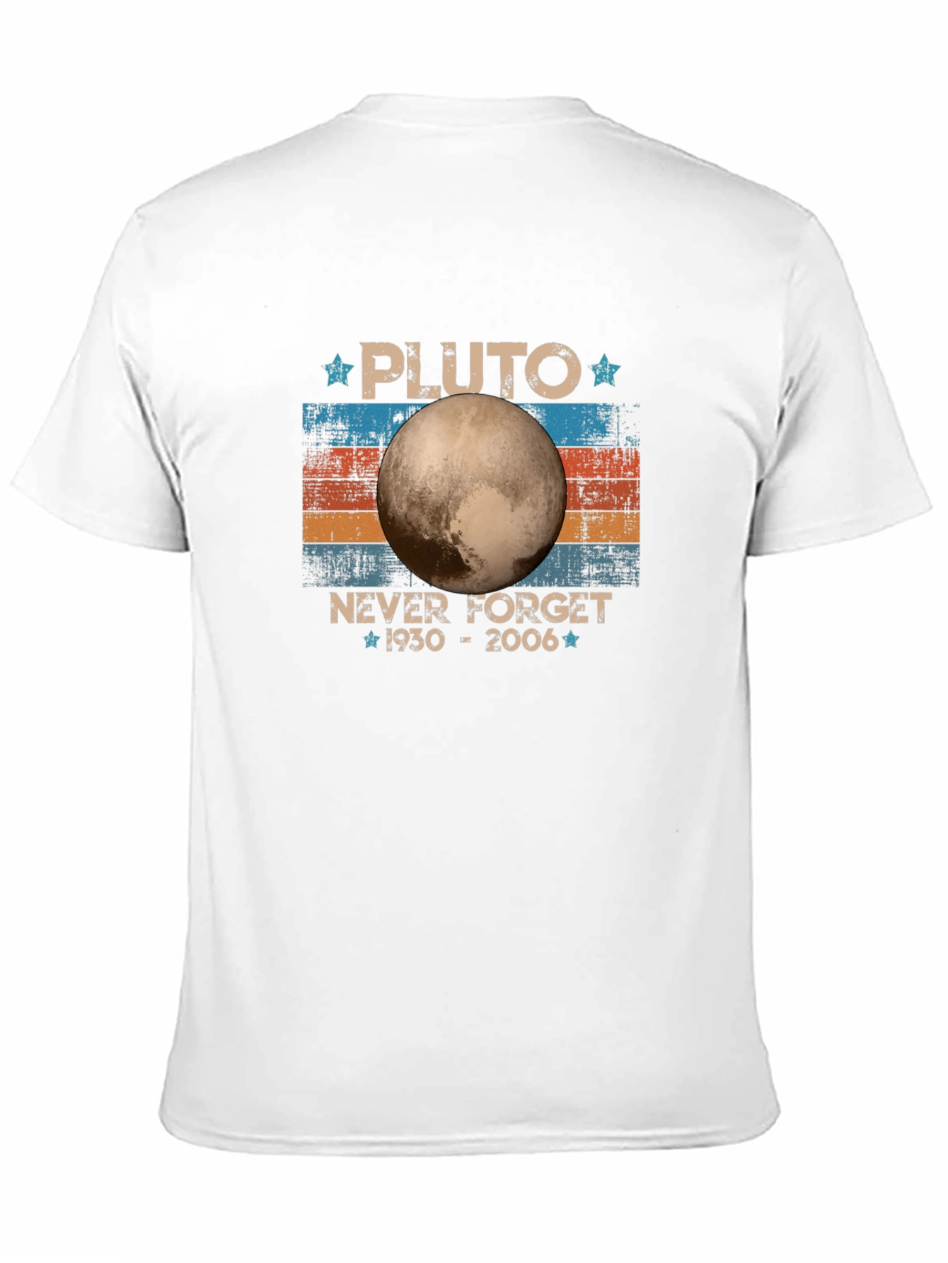 Pluto Never Forget 1930-2006 Graphic T-Shirt