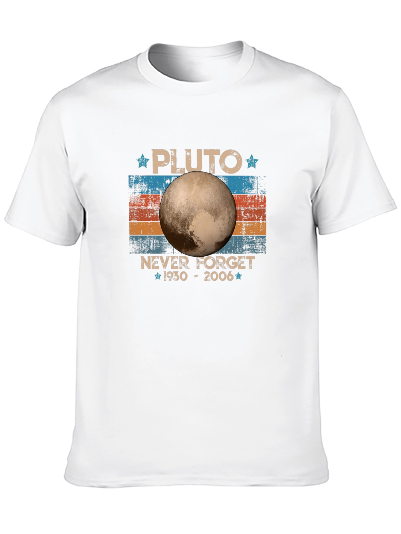 Pluto Never Forget 1930-2006 Graphic T-Shirt