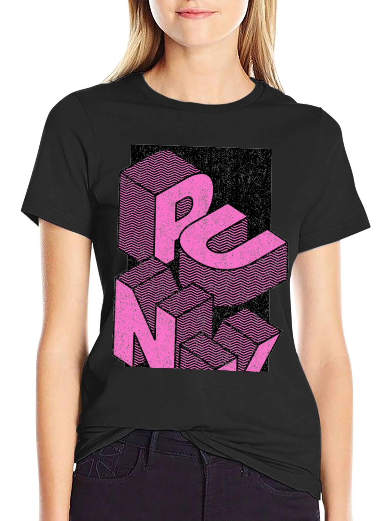 Retro PCMR Black T-Shirt - Gamer Style