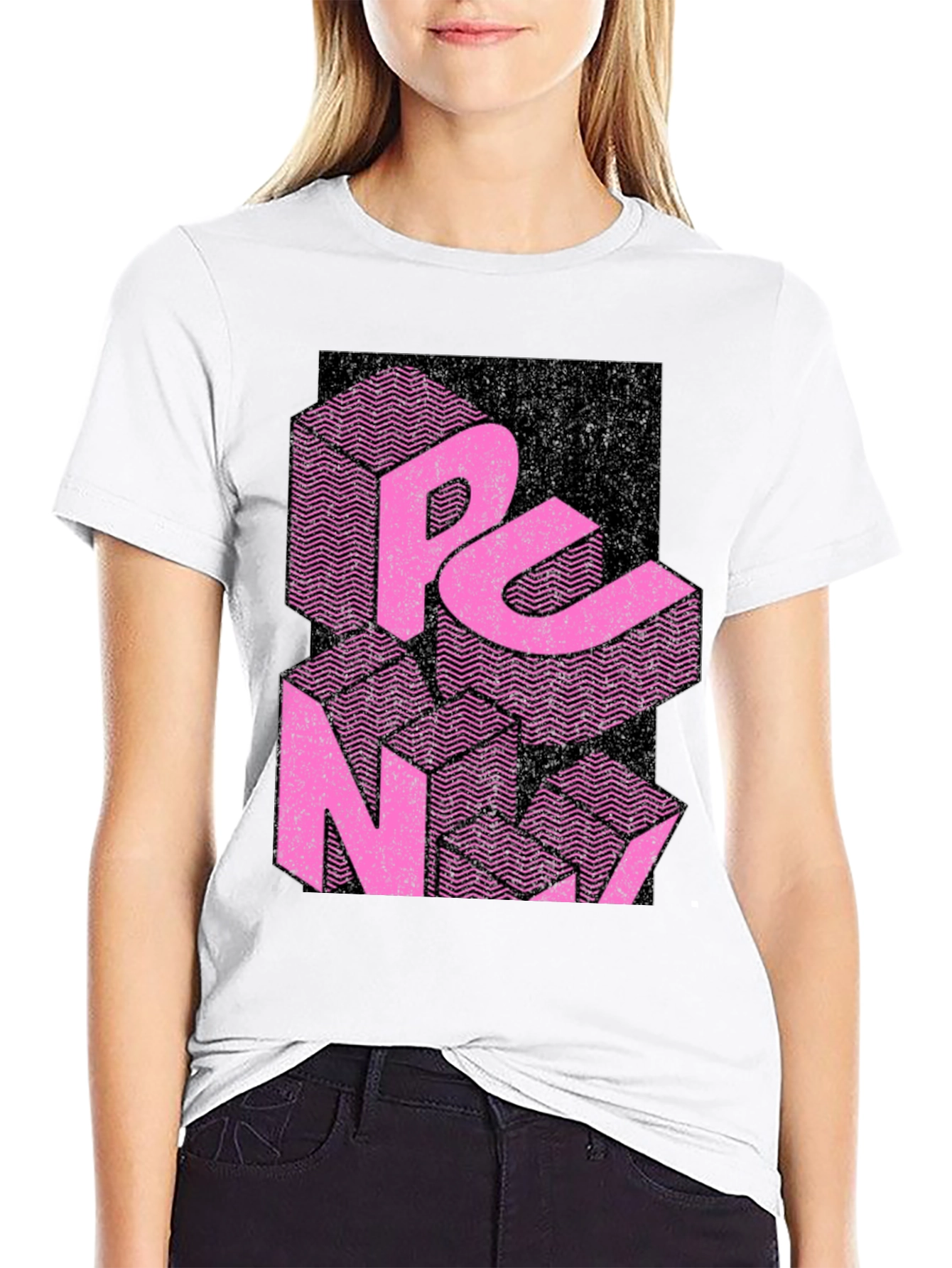 Retro PCMR Black T-Shirt - Gamer Style