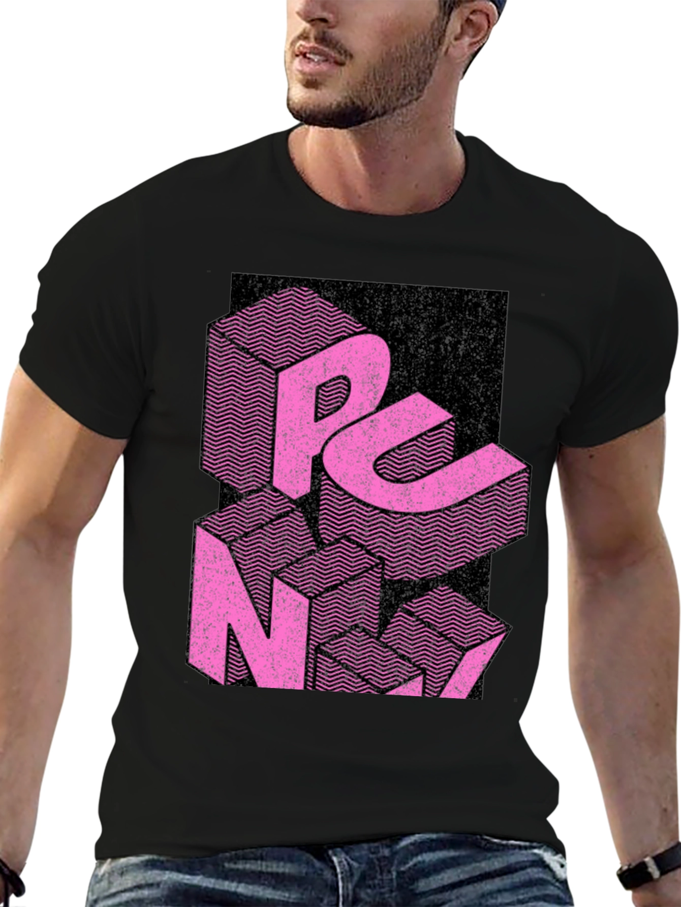 Retro PCMR Black T-Shirt - Gamer Style