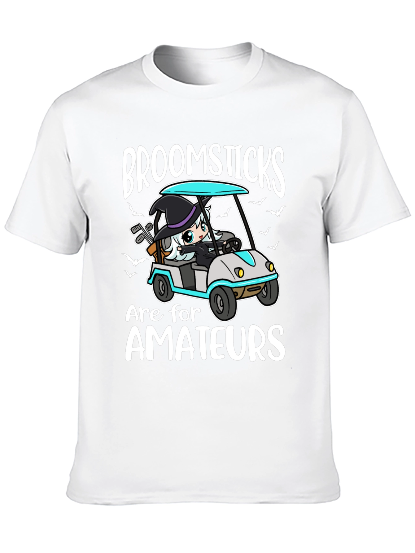 Broomsticks are for Amateurs Funny Halloween T-Shirt