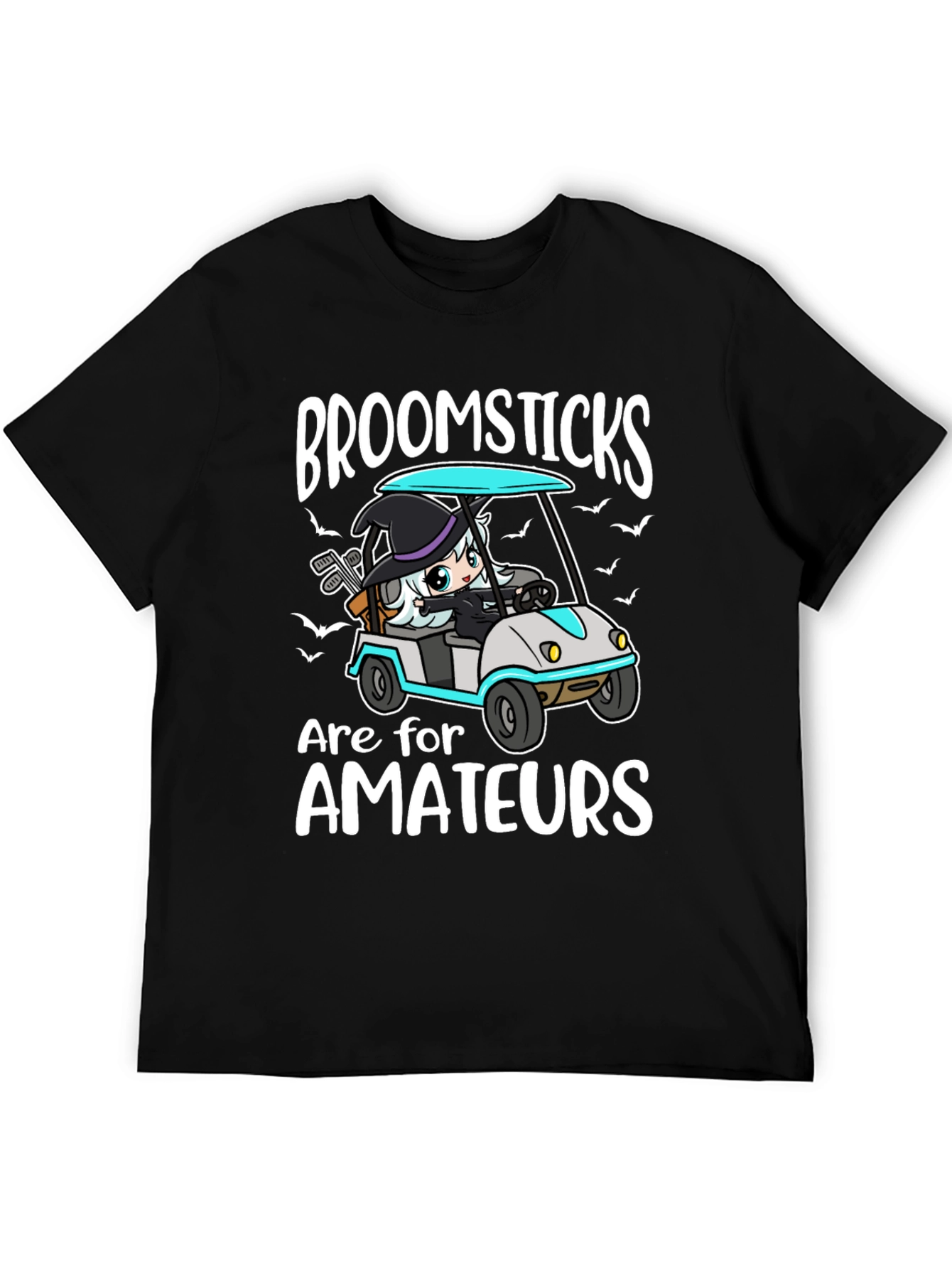 Broomsticks are for Amateurs Funny Halloween T-Shirt