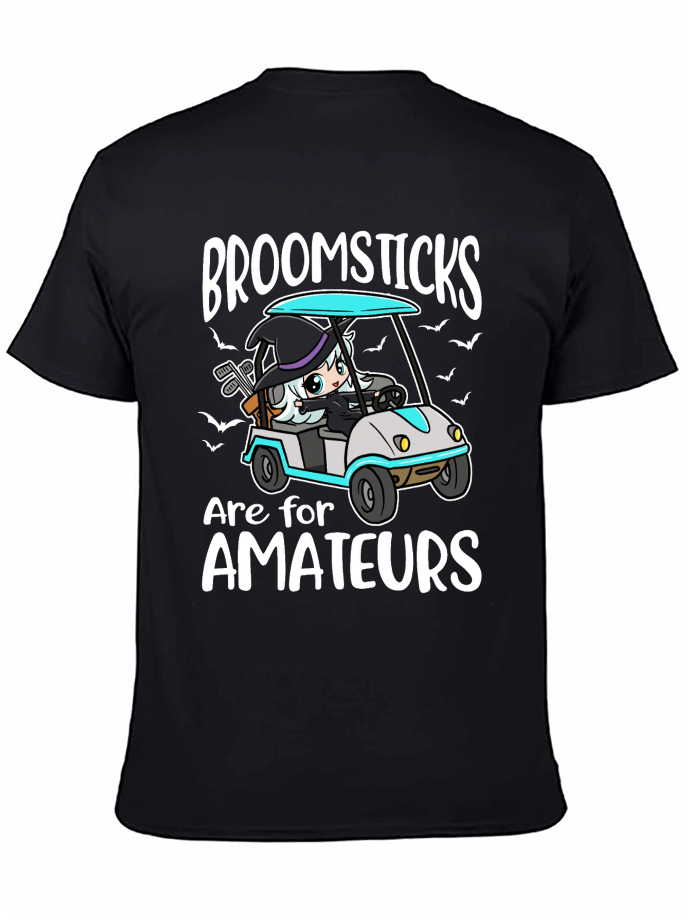 Broomsticks are for Amateurs Funny Halloween T-Shirt