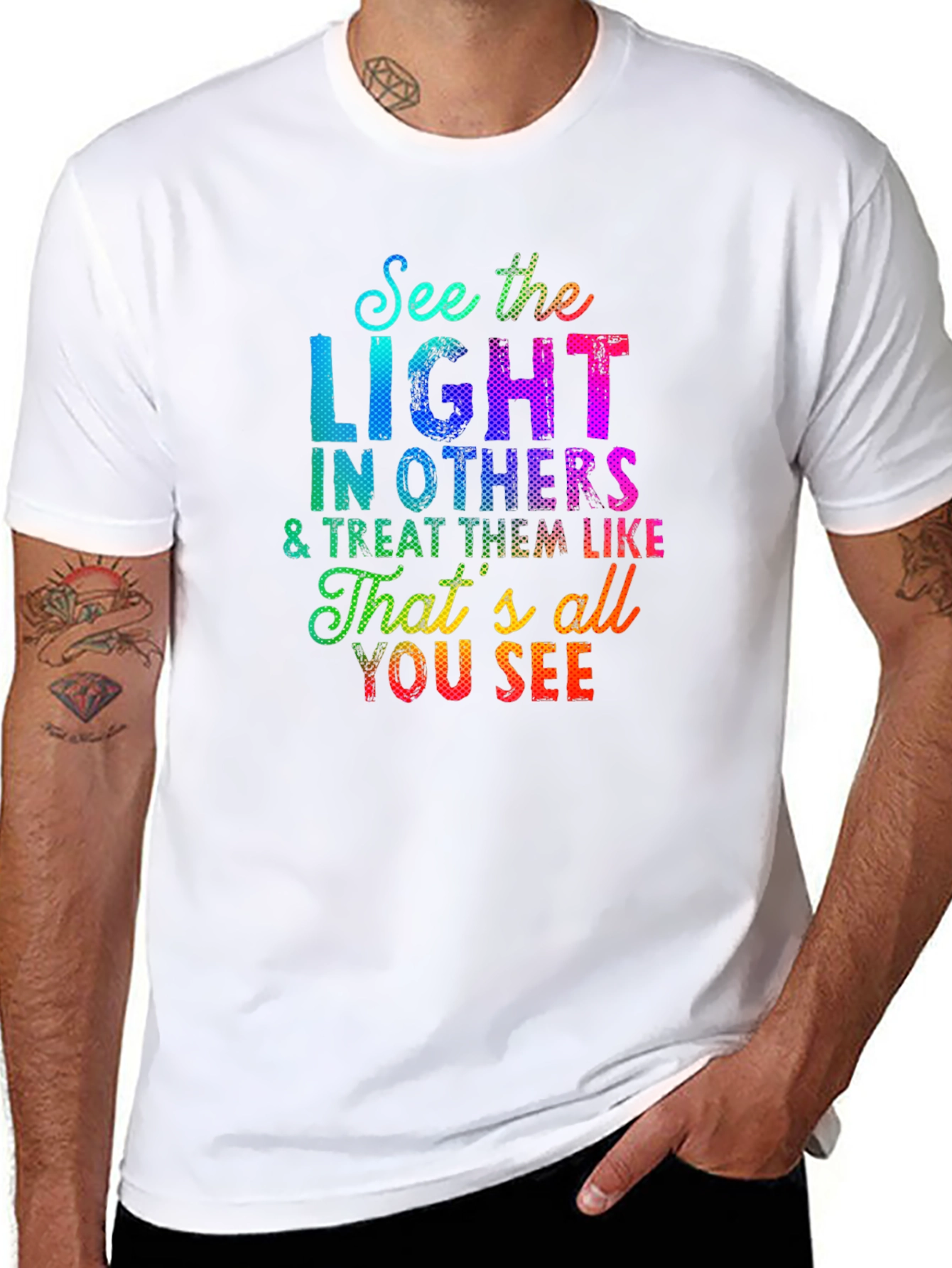 See the Light T-Shirt - Inspirational Graphic Tee