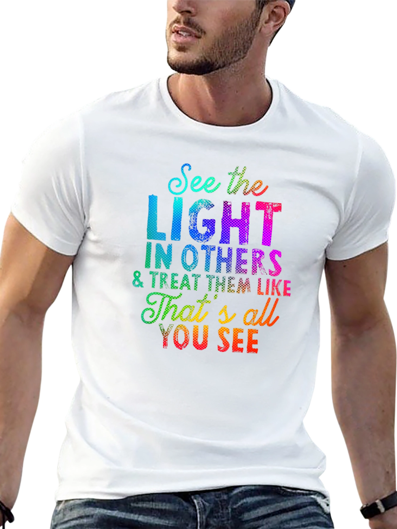 See the Light T-Shirt - Inspirational Graphic Tee