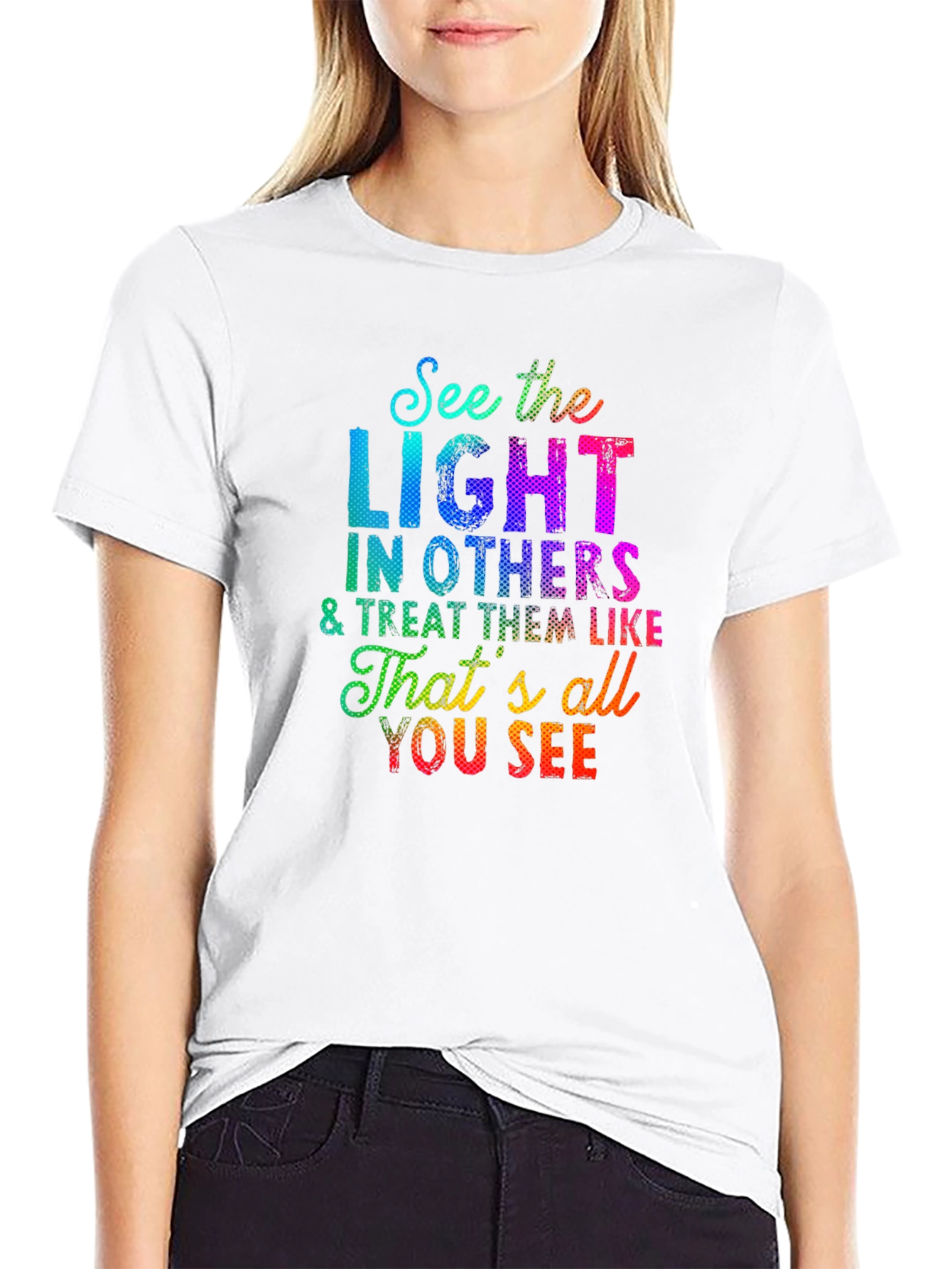 See the Light T-Shirt - Inspirational Graphic Tee