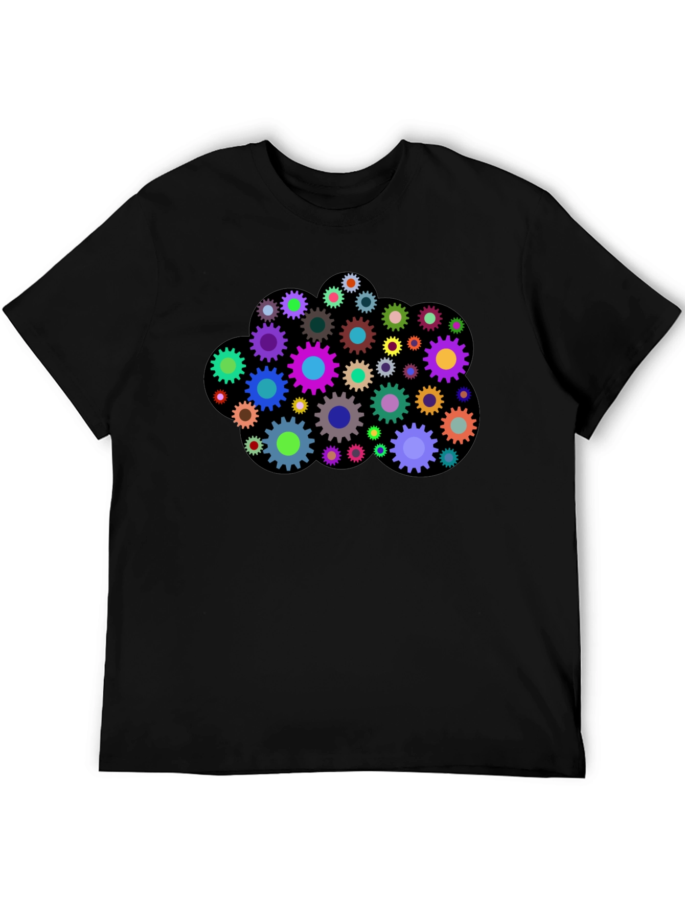 Colorful Gear Cloud T-Shirt