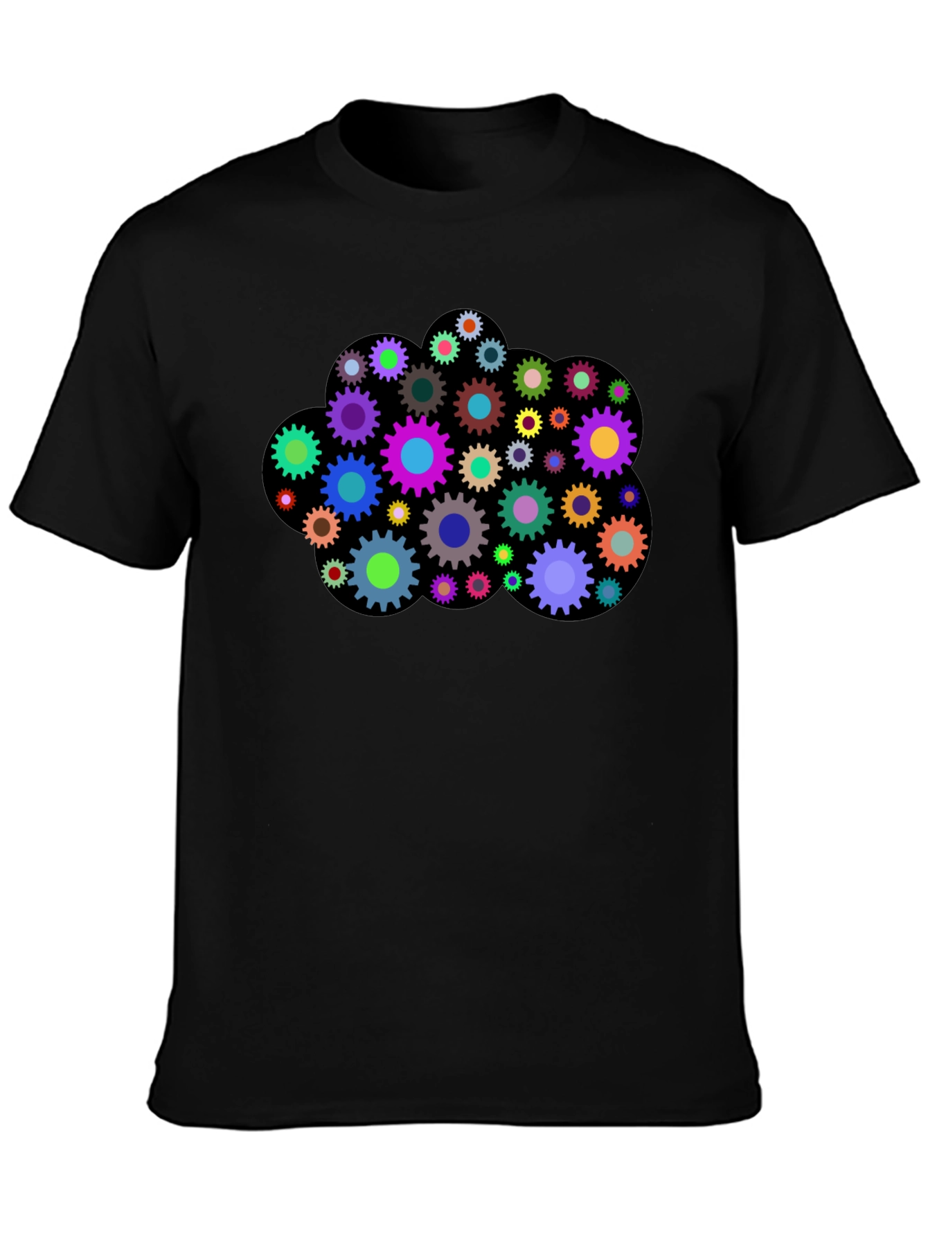 Colorful Gear Cloud T-Shirt