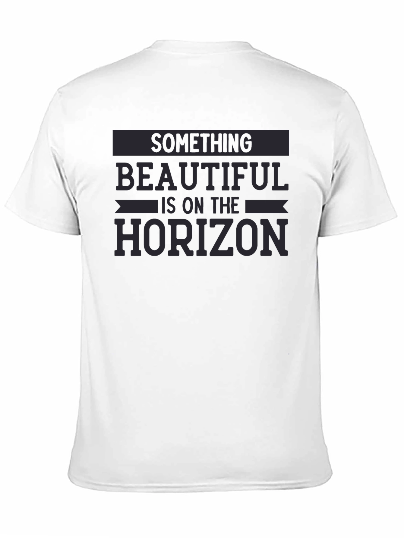 Beautiful Horizon Graphic Tee - Soft Black T-Shirt