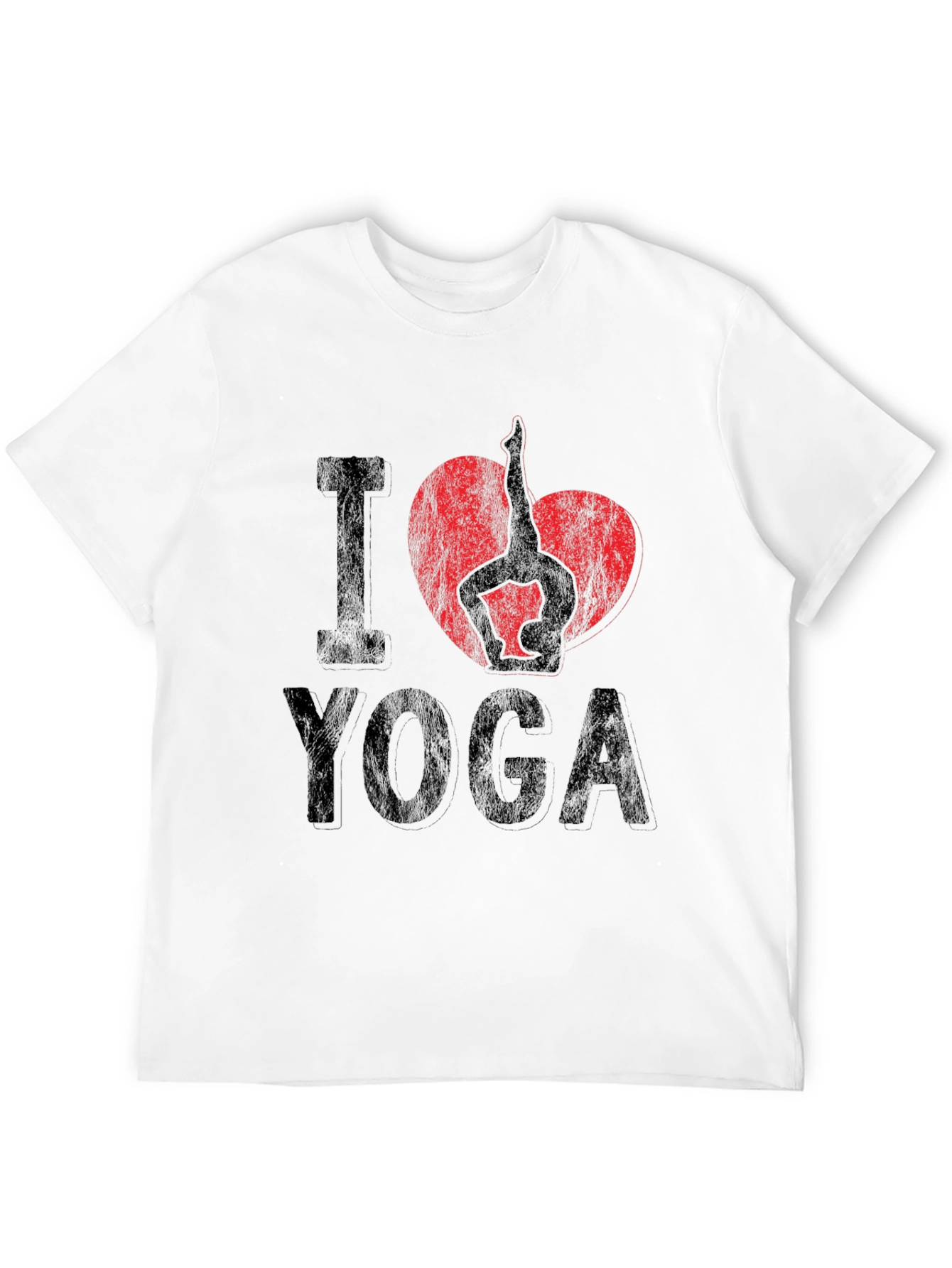 I Heart Yoga Graphic Tee - Unisex