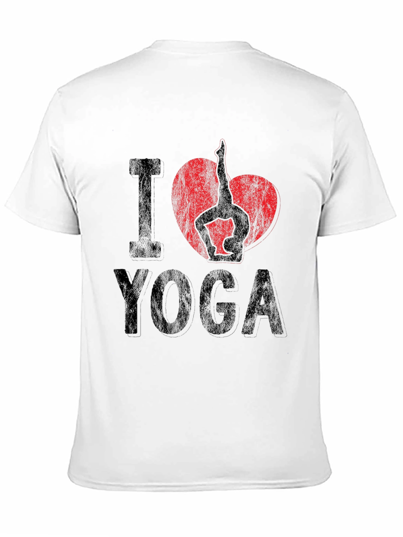 I Heart Yoga Graphic Tee - Unisex