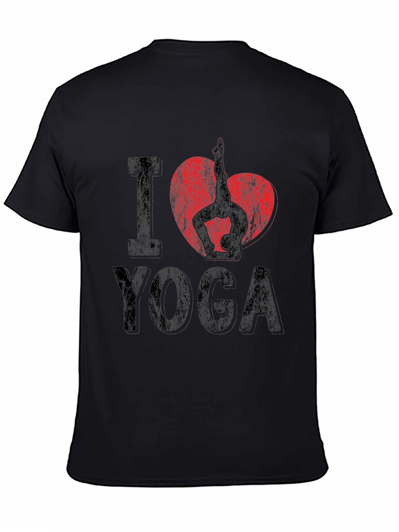 I Heart Yoga Graphic Tee - Unisex