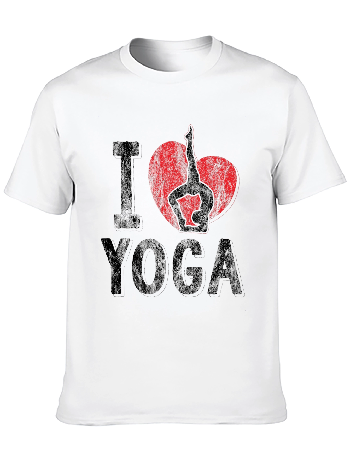 I Heart Yoga Graphic Tee - Unisex