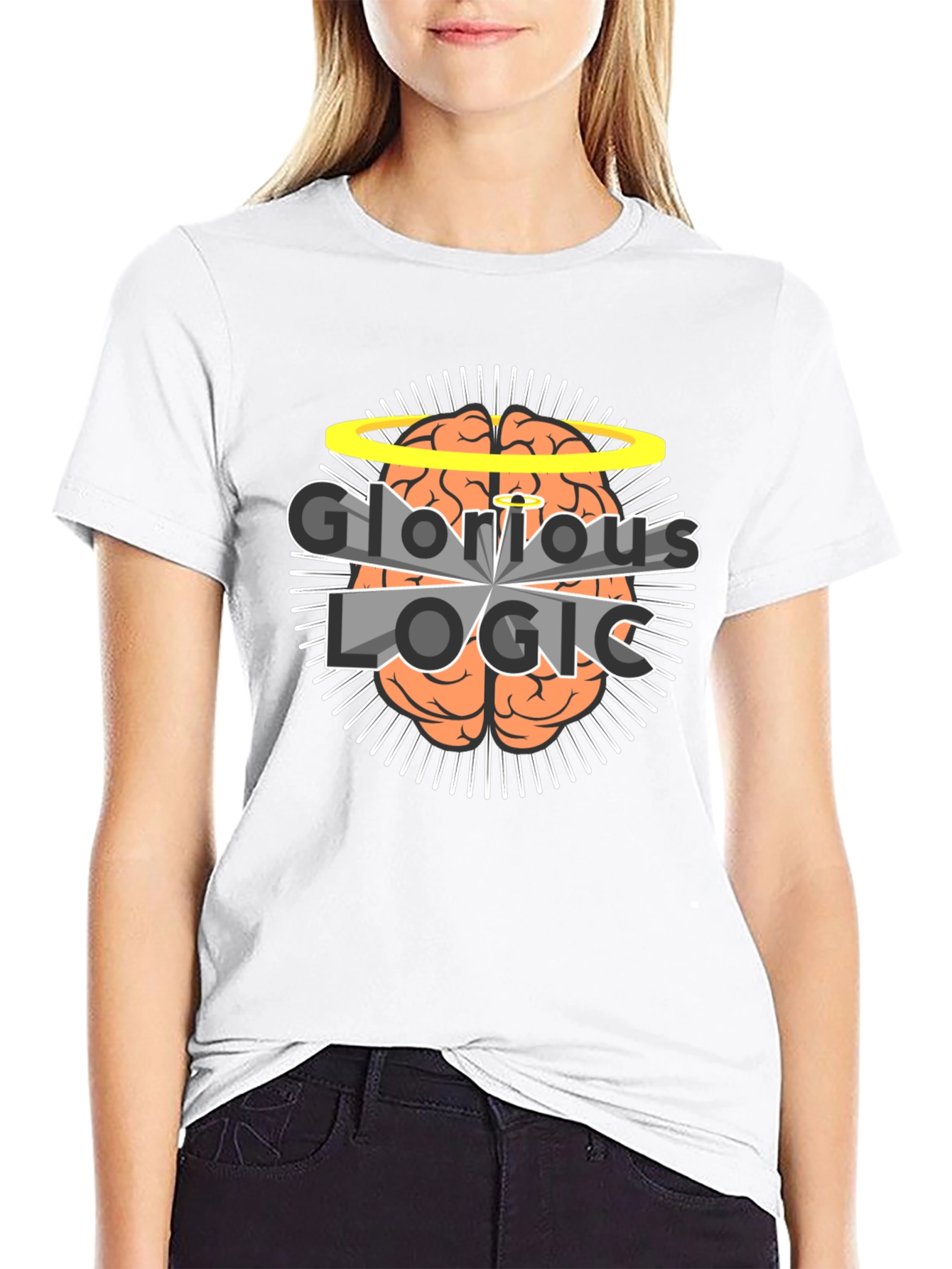 Glorious Logic T-Shirt - Brain Design