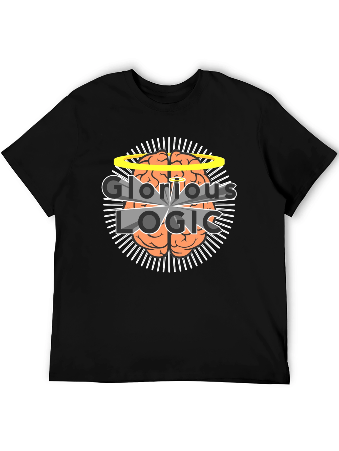 Glorious Logic T-Shirt - Brain Design