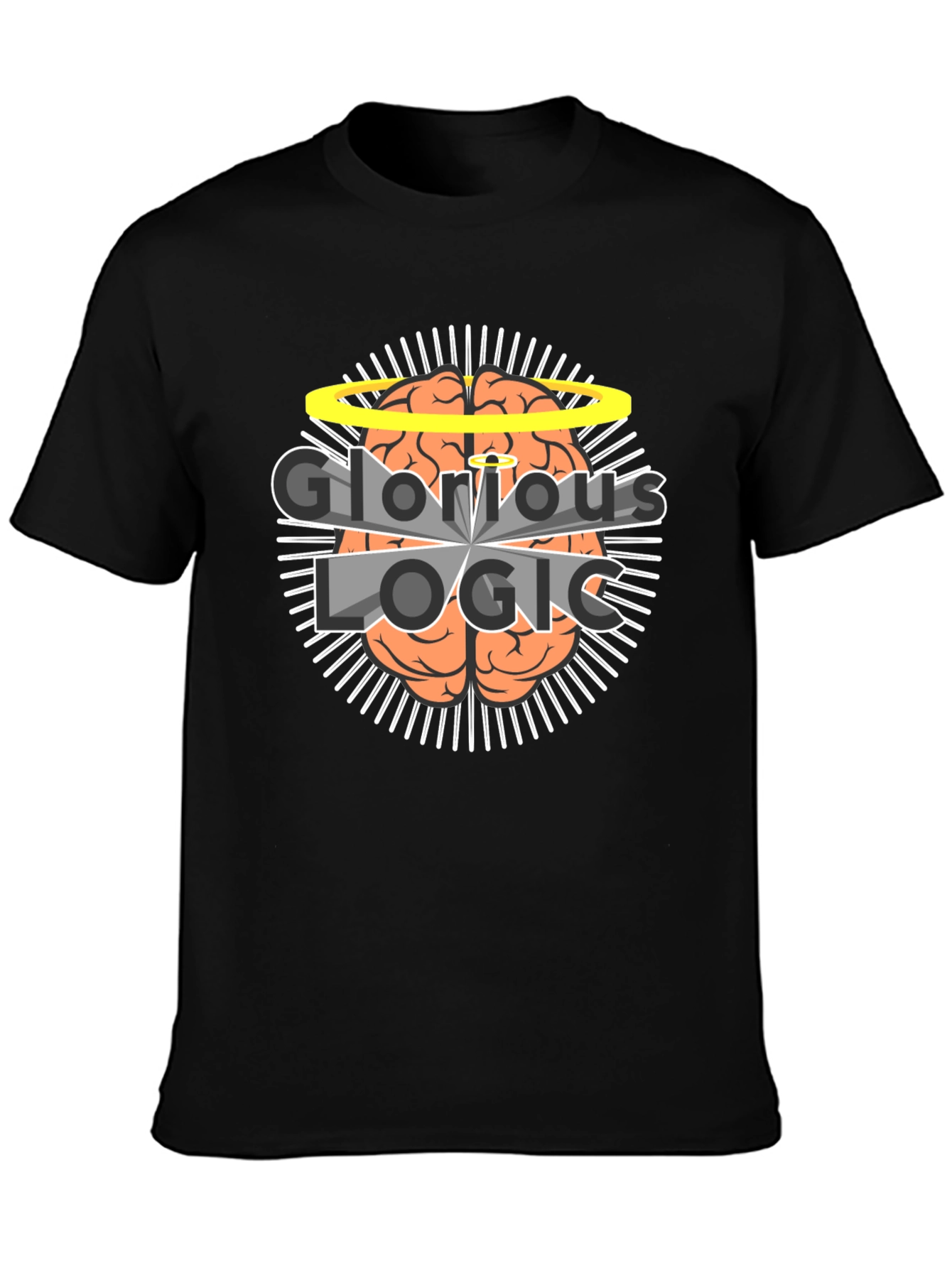 Glorious Logic T-Shirt - Brain Design