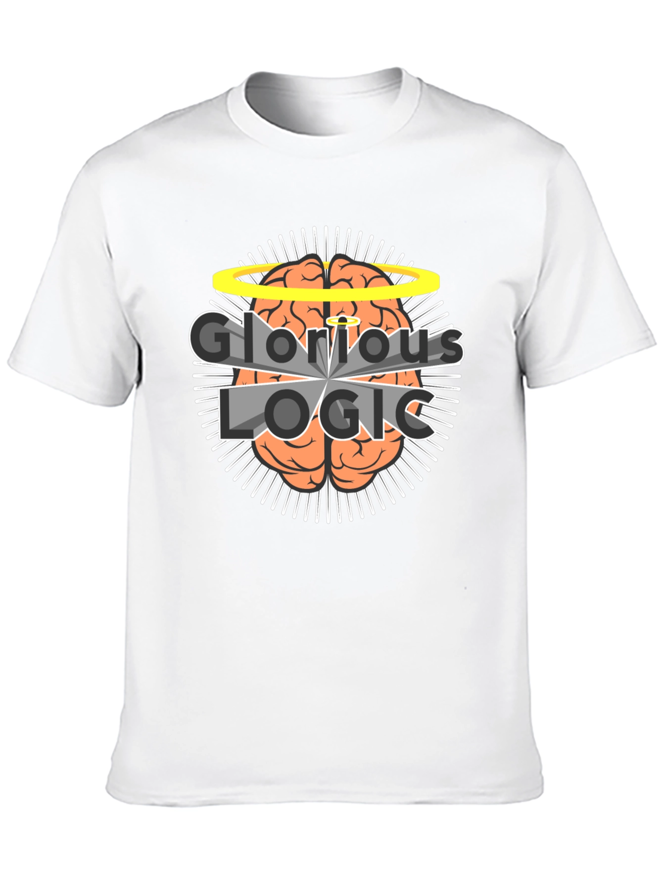 Glorious Logic T-Shirt - Brain Design