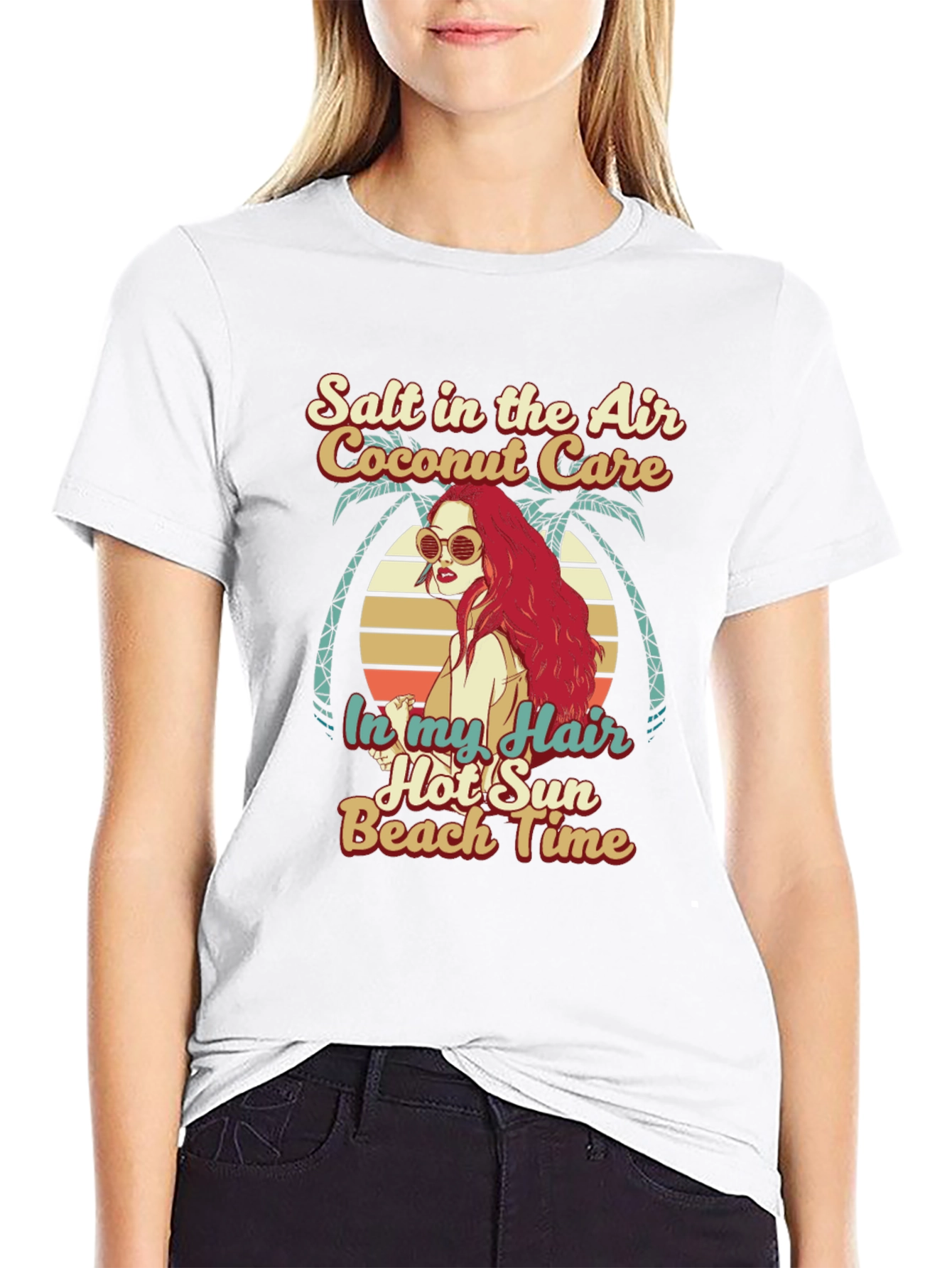 Salt Air Coconut Care Beach T-Shirt