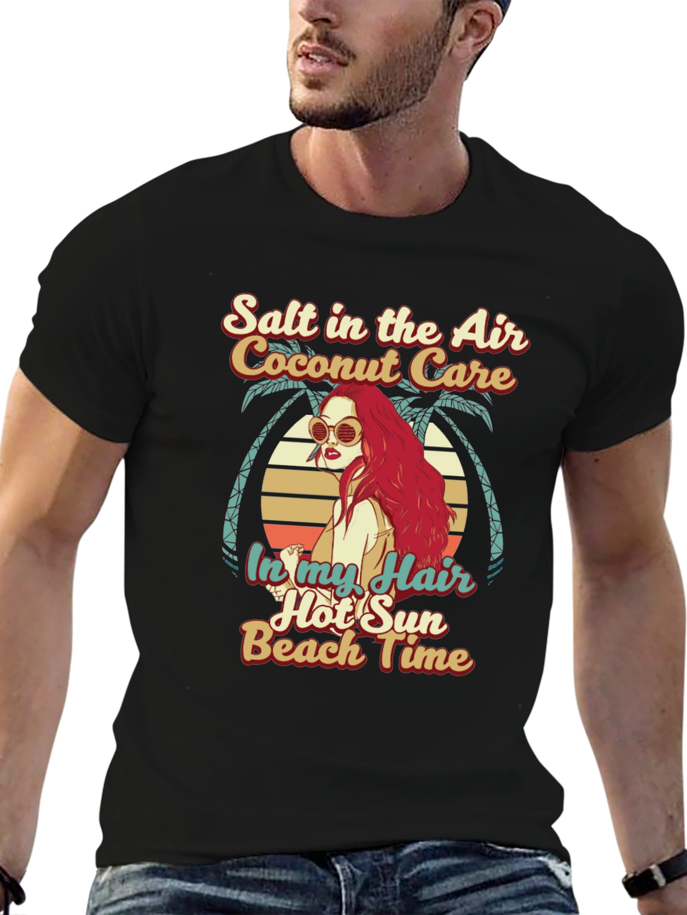 Salt Air Coconut Care Beach T-Shirt