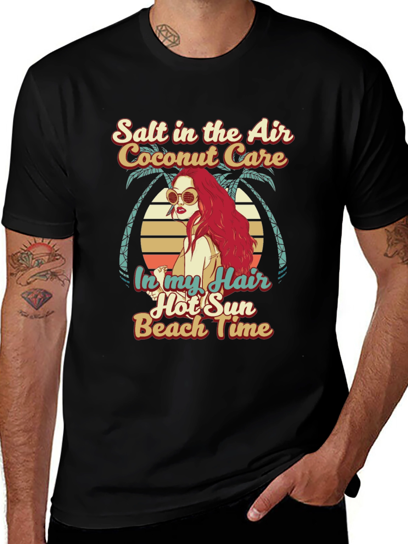 Salt Air Coconut Care Beach T-Shirt