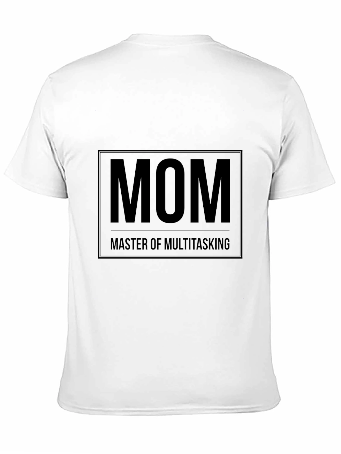 Mom Master of Multitasking Black T-Shirt