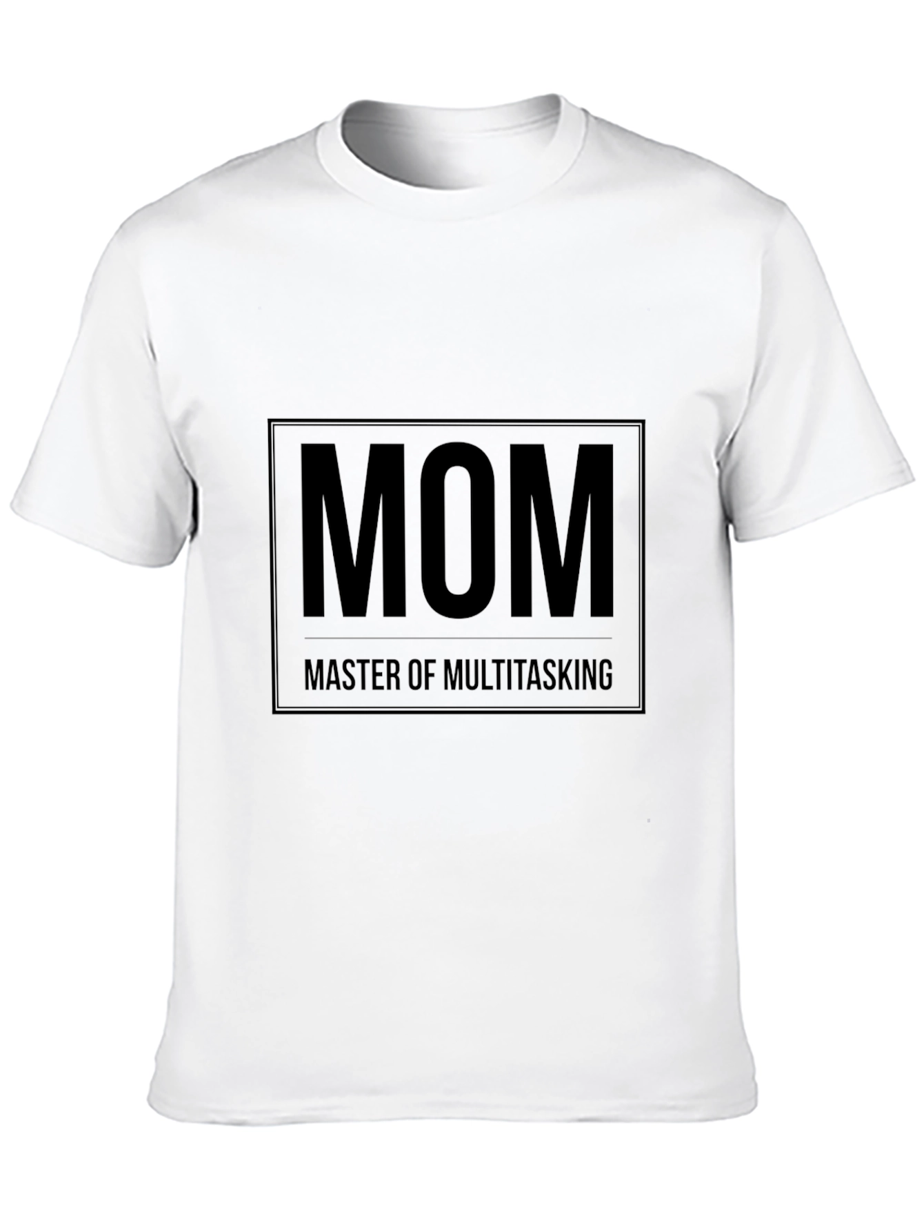 Mom Master of Multitasking Black T-Shirt