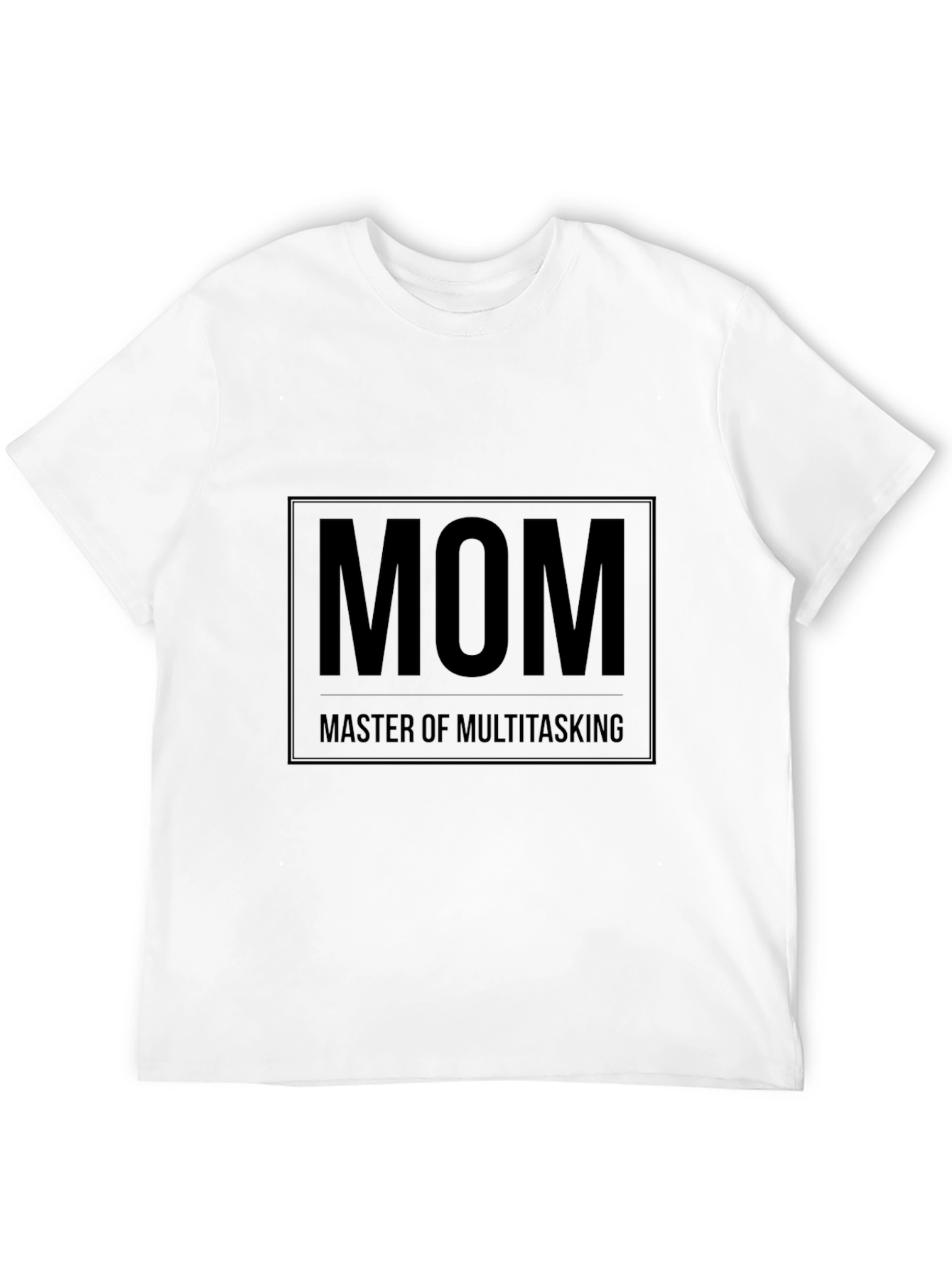 Mom Master of Multitasking Black T-Shirt