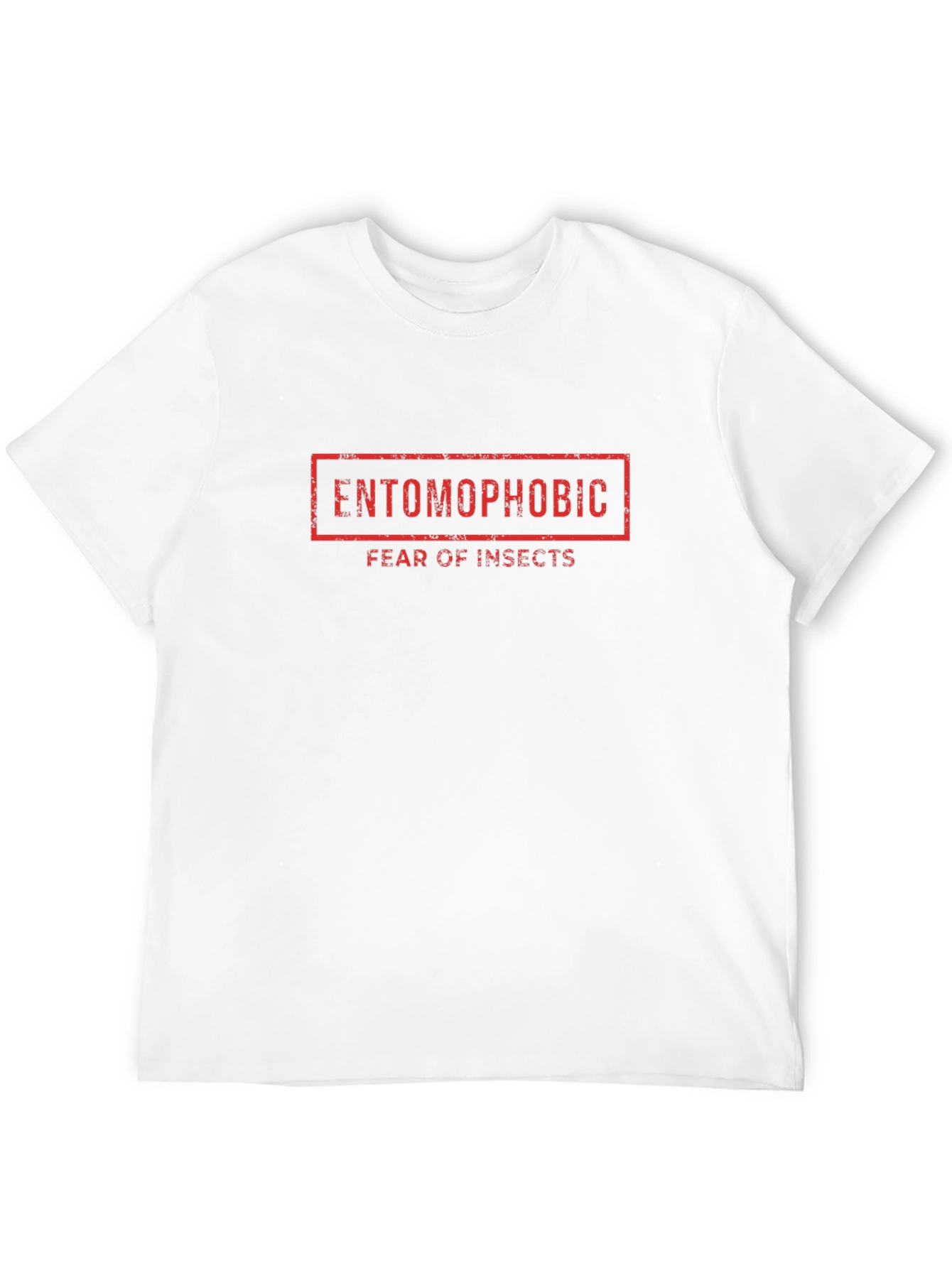 Entomophobic Fear of Insects Graphic T-Shirt