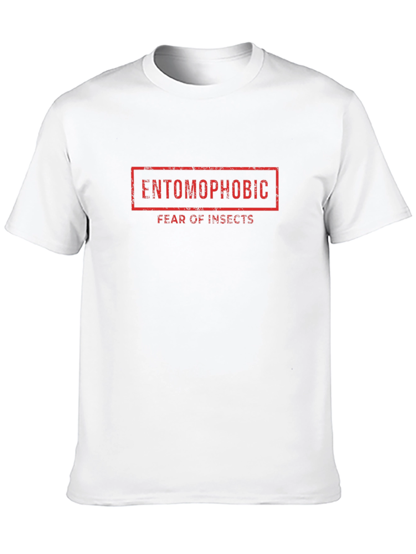 Entomophobic Fear of Insects Graphic T-Shirt