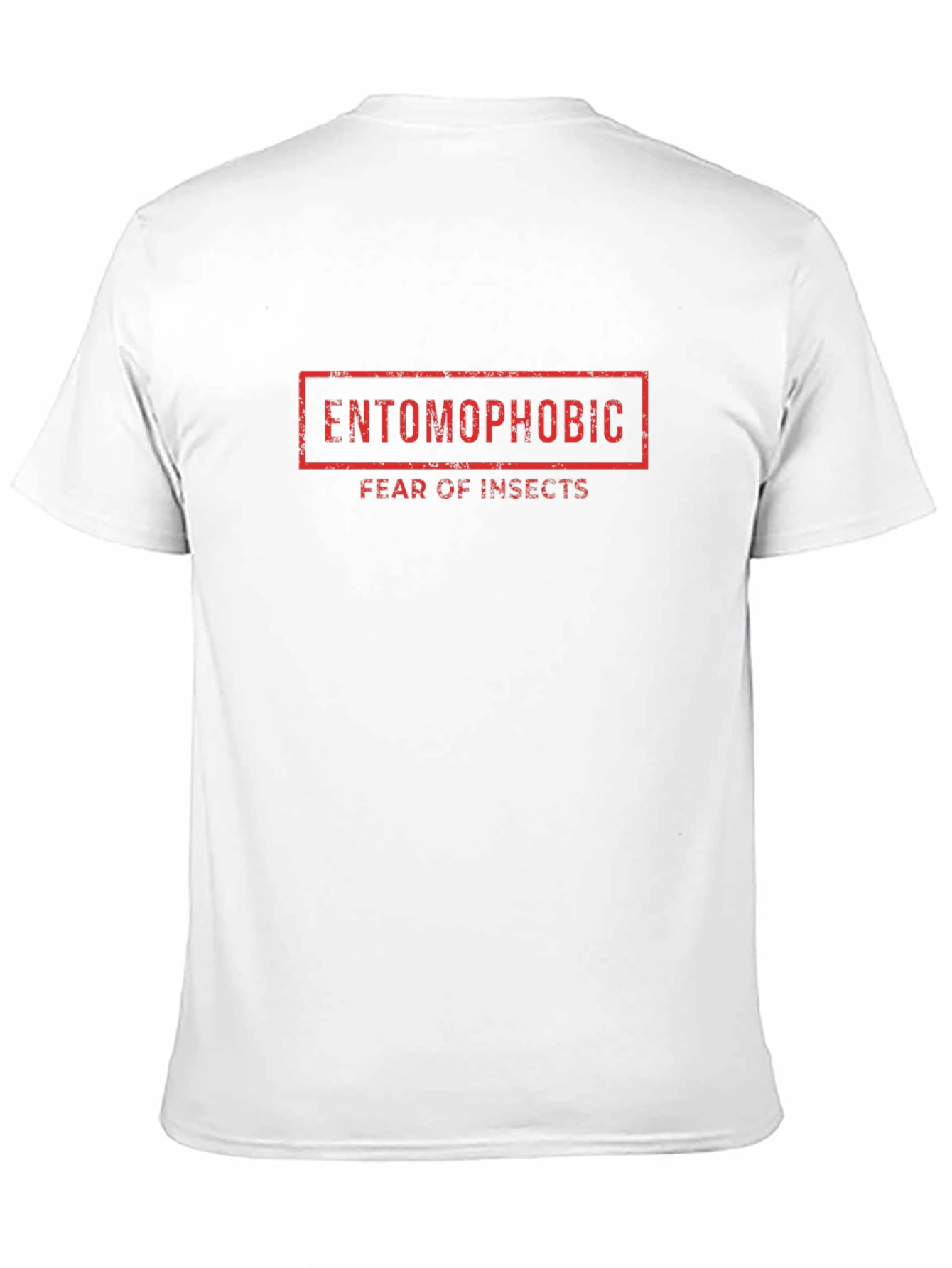 Entomophobic Fear of Insects Graphic T-Shirt