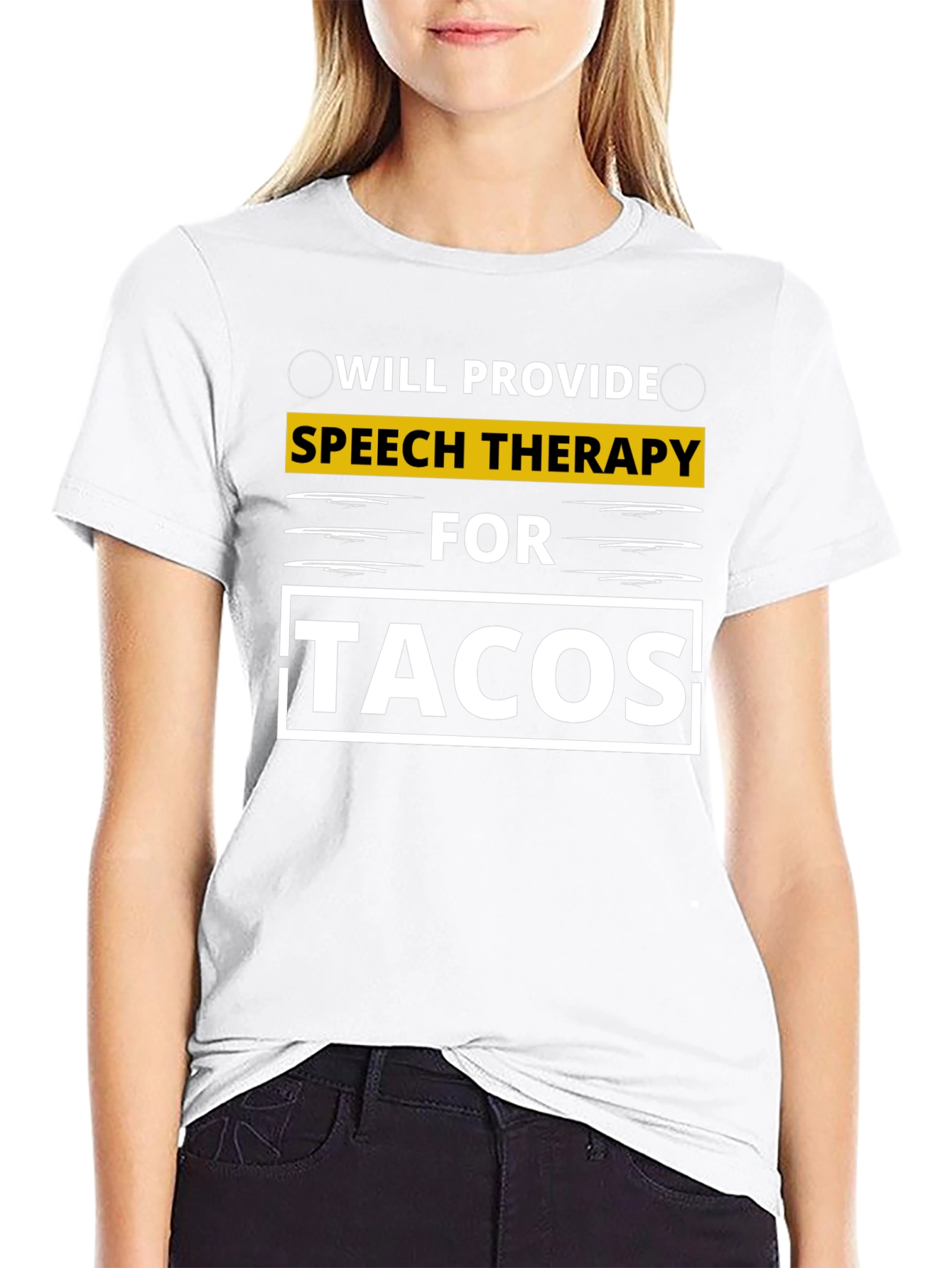 Speech Therapy for Tacos T-Shirt