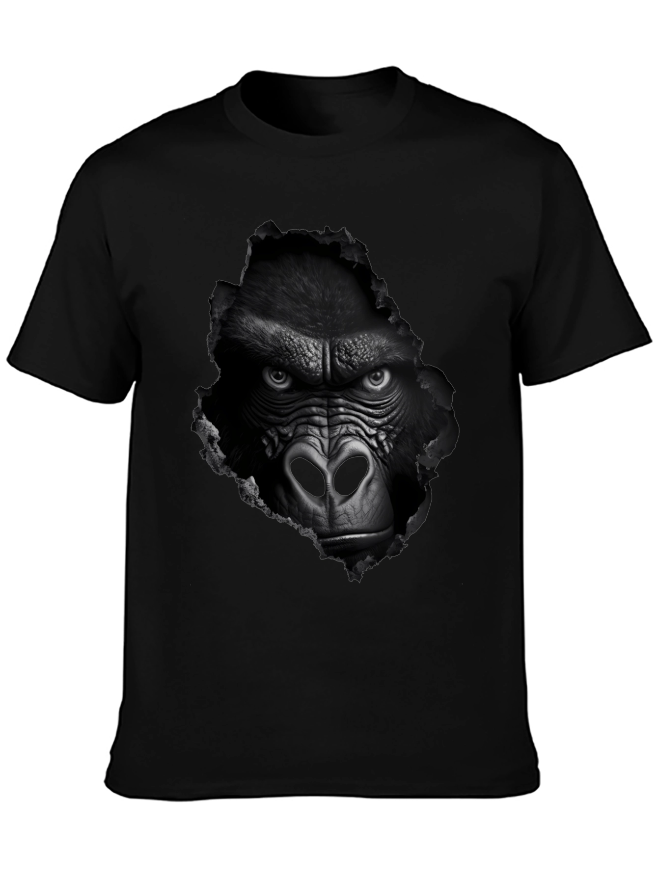 Gorilla Graphic Tee - Mens Black T-Shirt