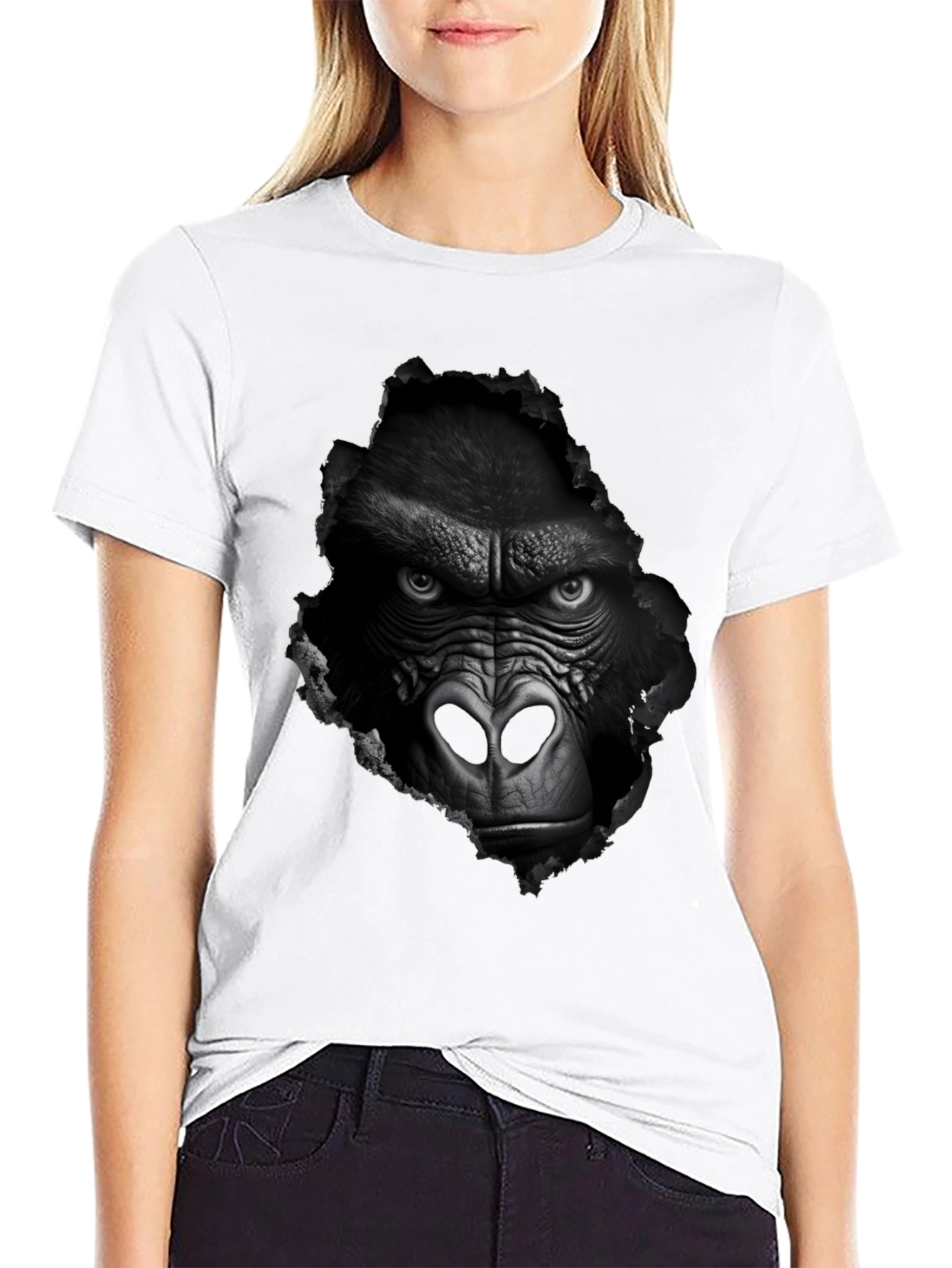 Gorilla Graphic Tee - Mens Black T-Shirt