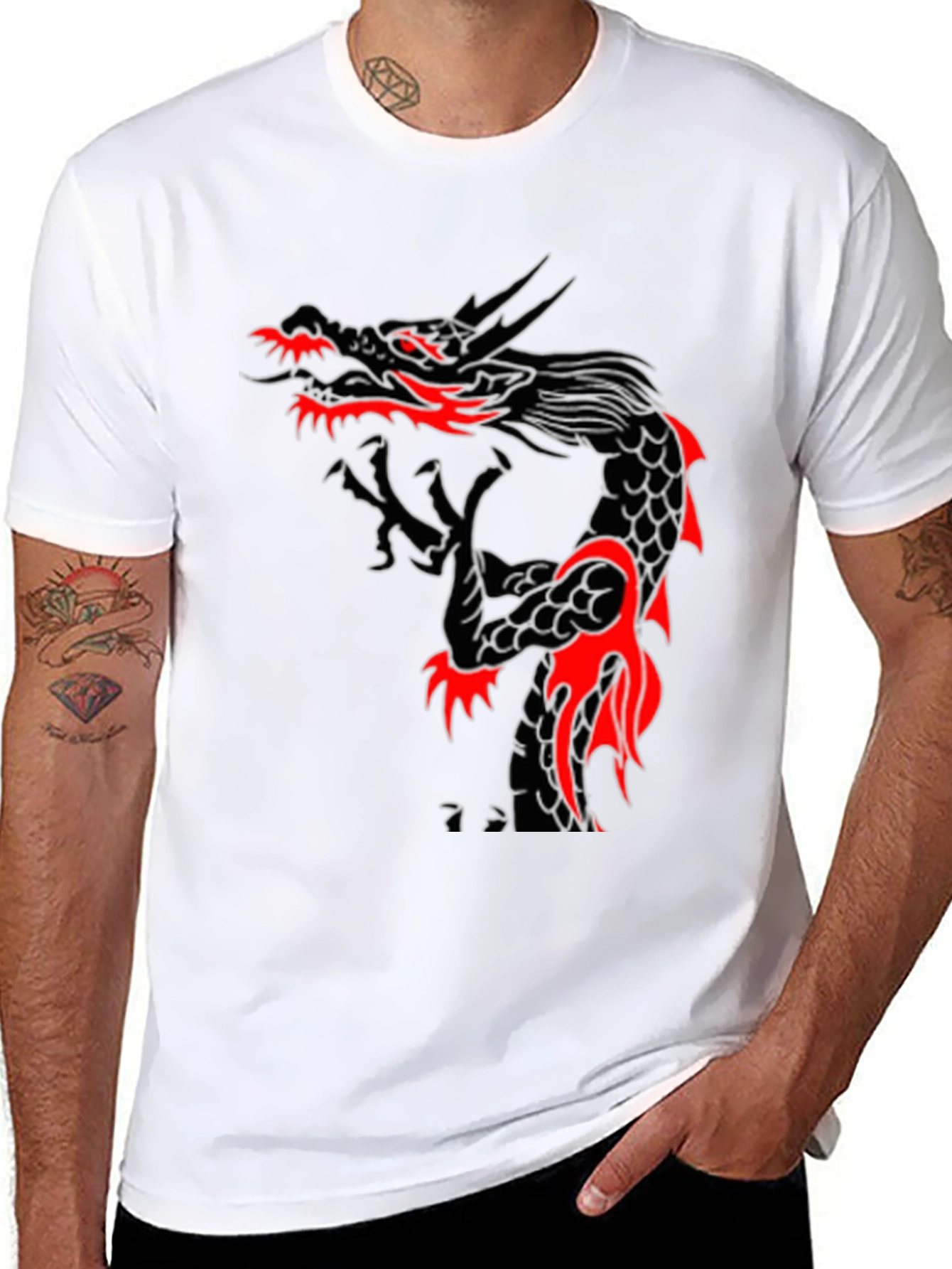 Black Dragon Graphic T-Shirt