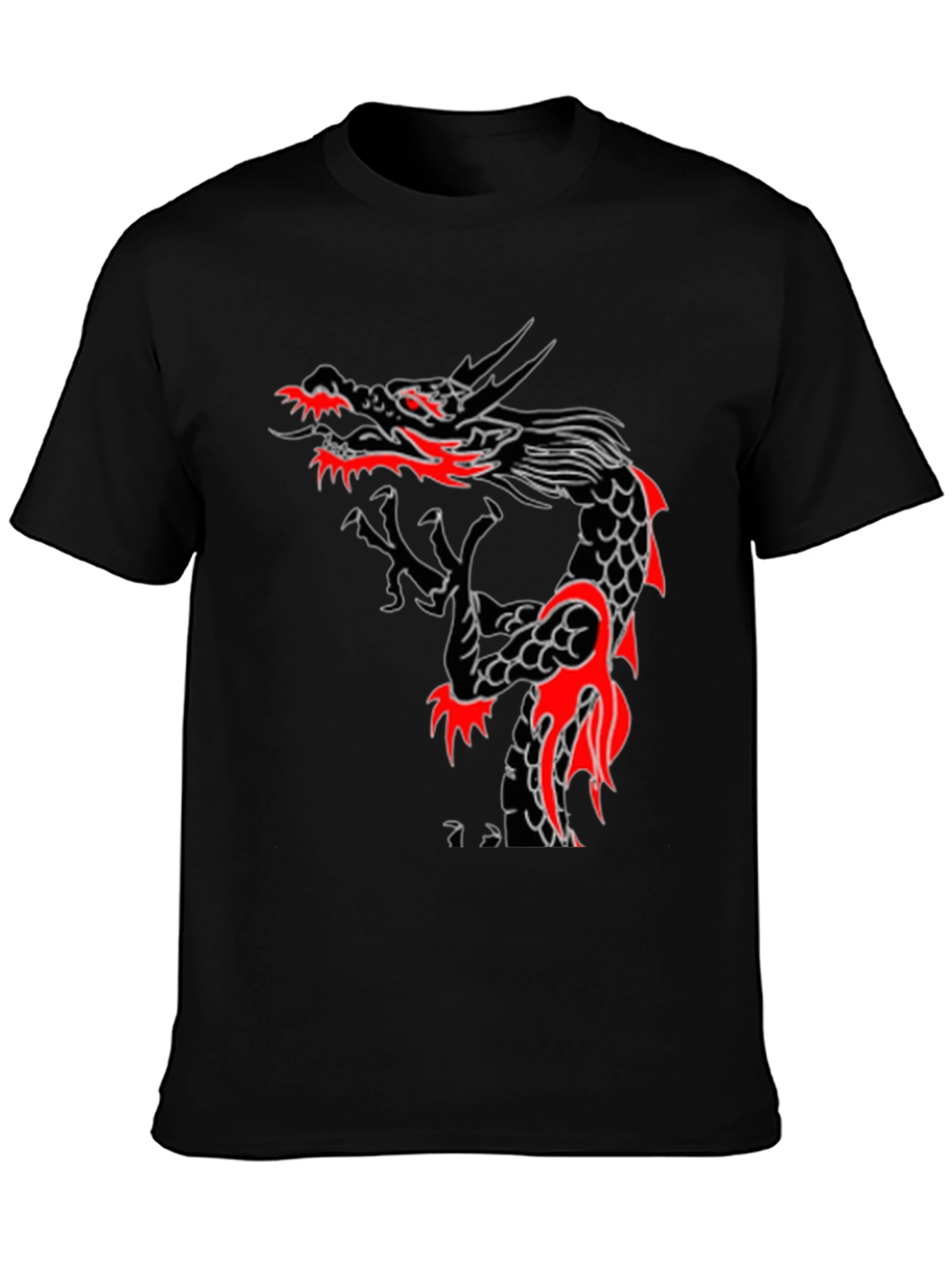 Black Dragon Graphic T-Shirt
