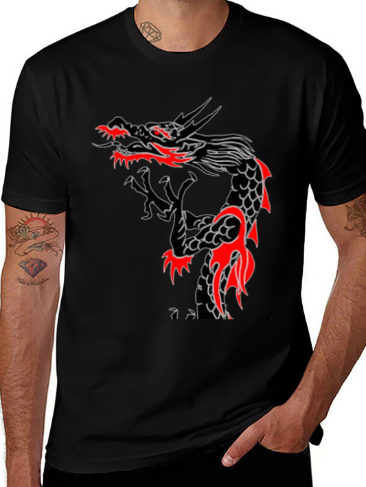 Black Dragon Graphic T-Shirt