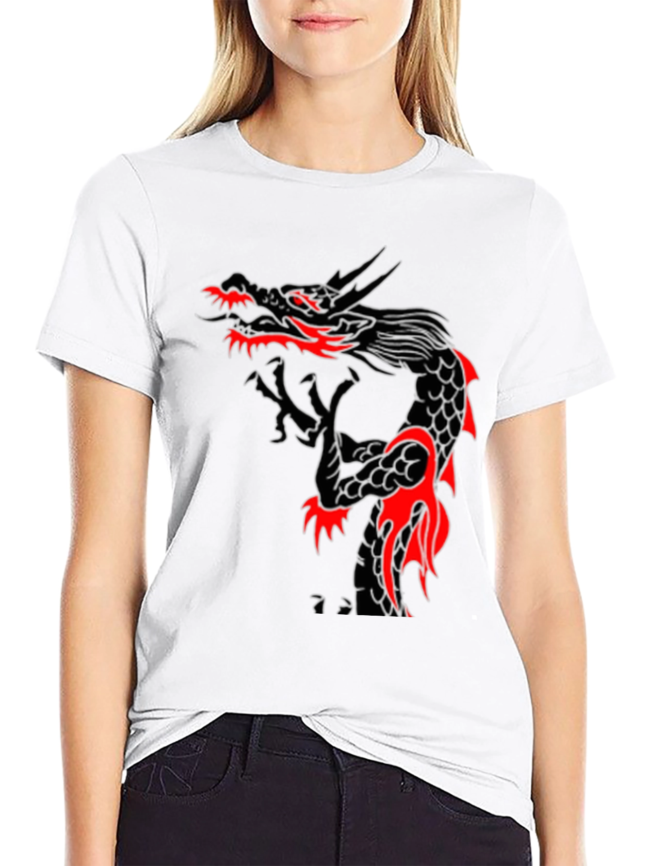 Black Dragon Graphic T-Shirt