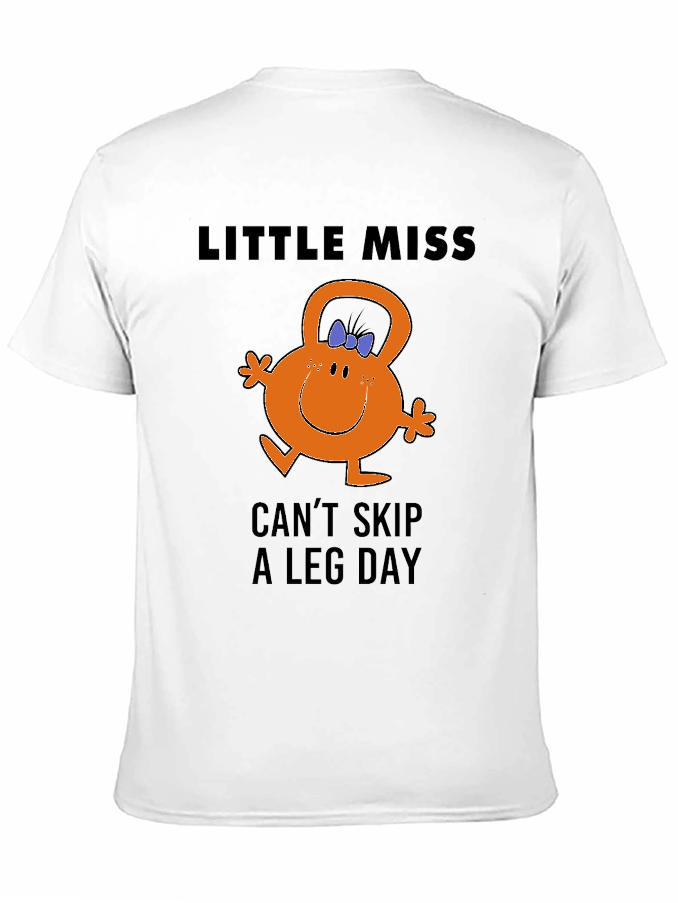 Little Miss Cant Skip Leg Day Black T-Shirt