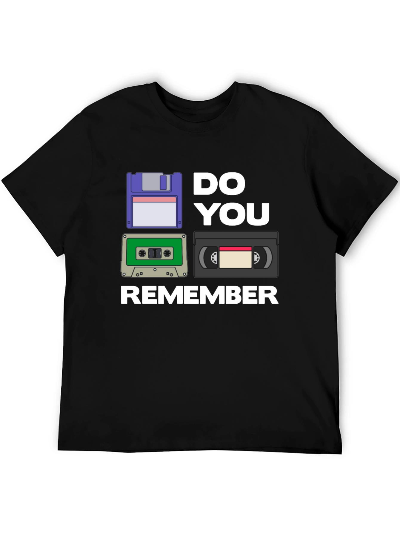 Retro Media T-Shirt - Do You Remember?