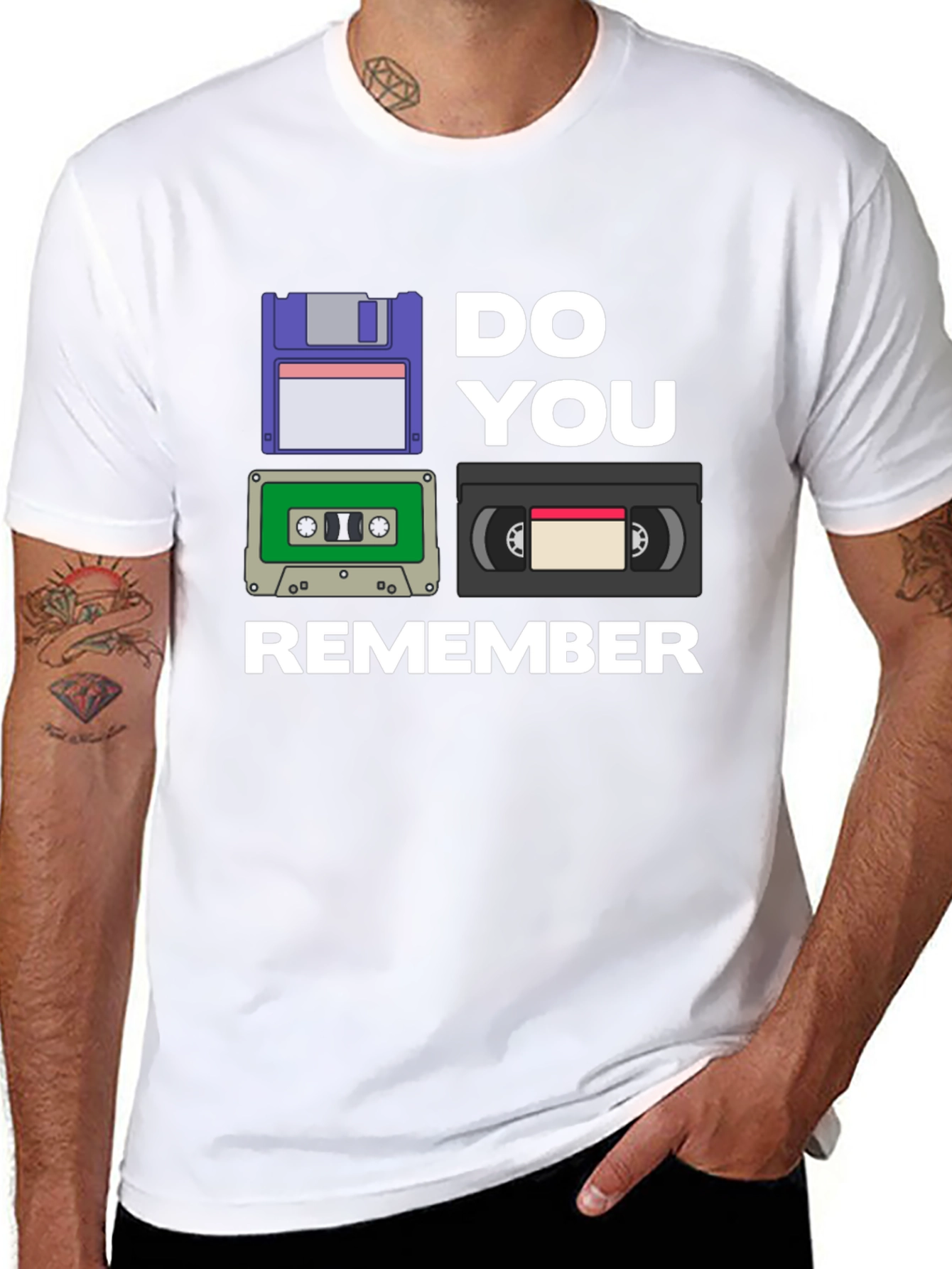 Retro Media T-Shirt - Do You Remember?