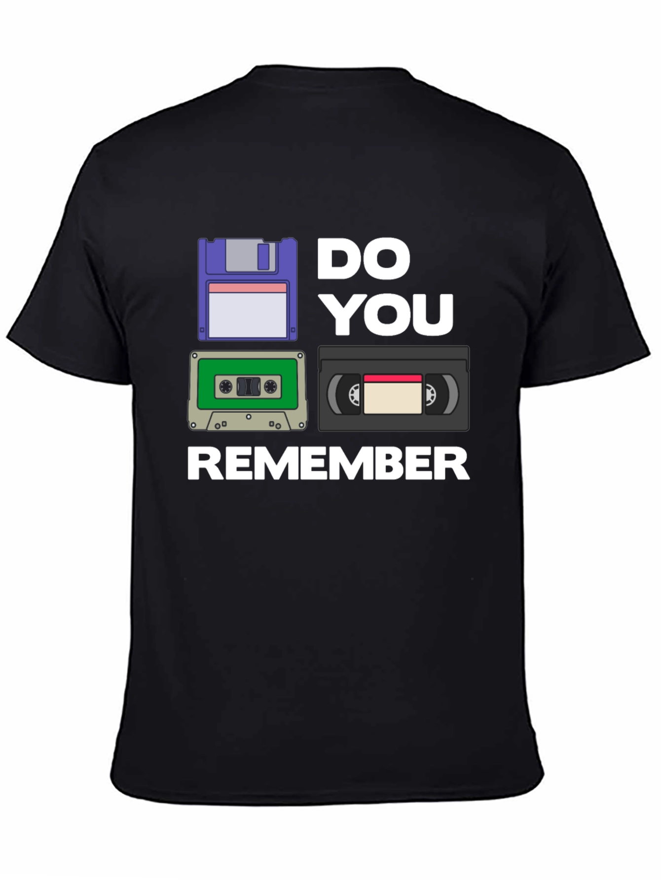 Retro Media T-Shirt - Do You Remember?