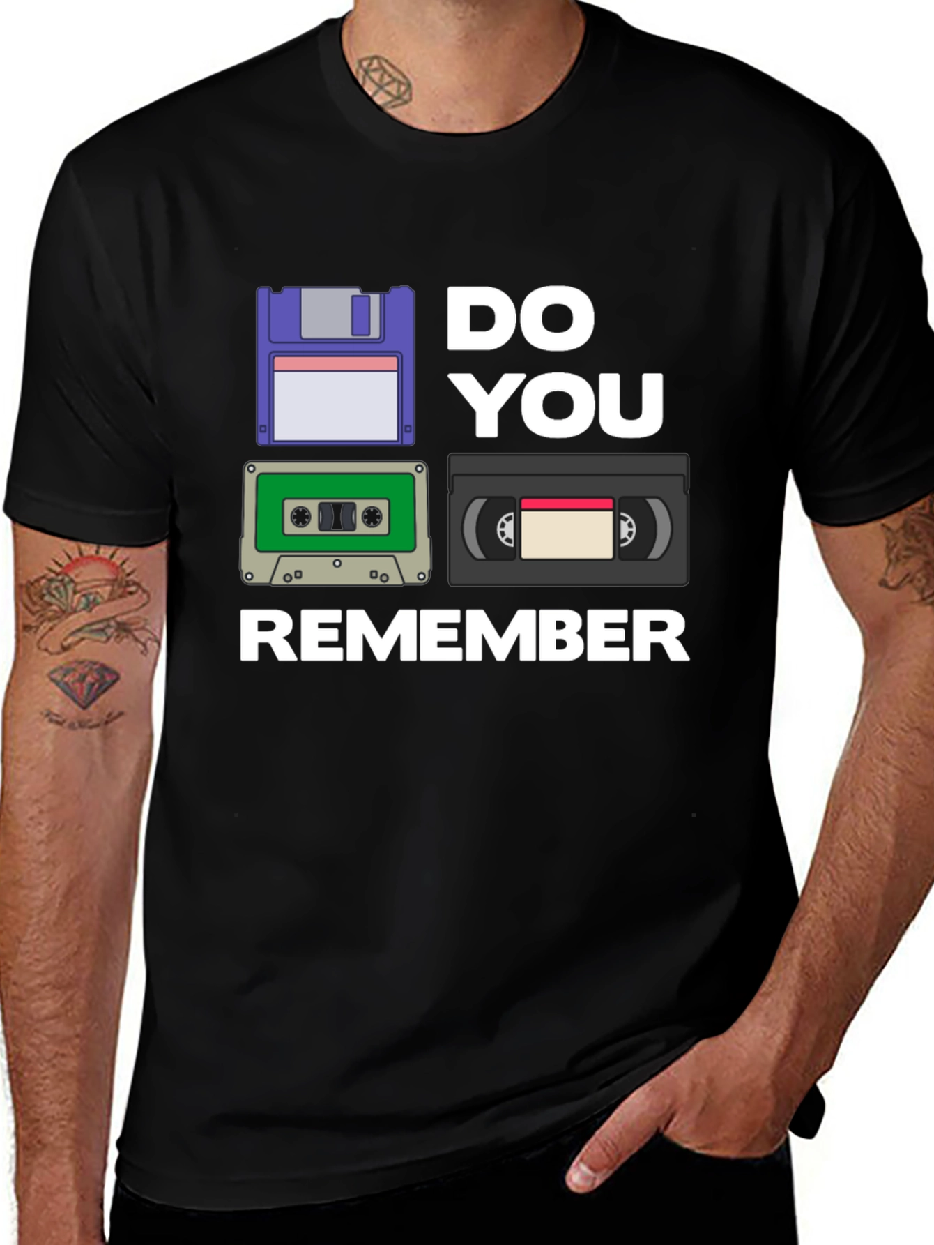Retro Media T-Shirt - Do You Remember?