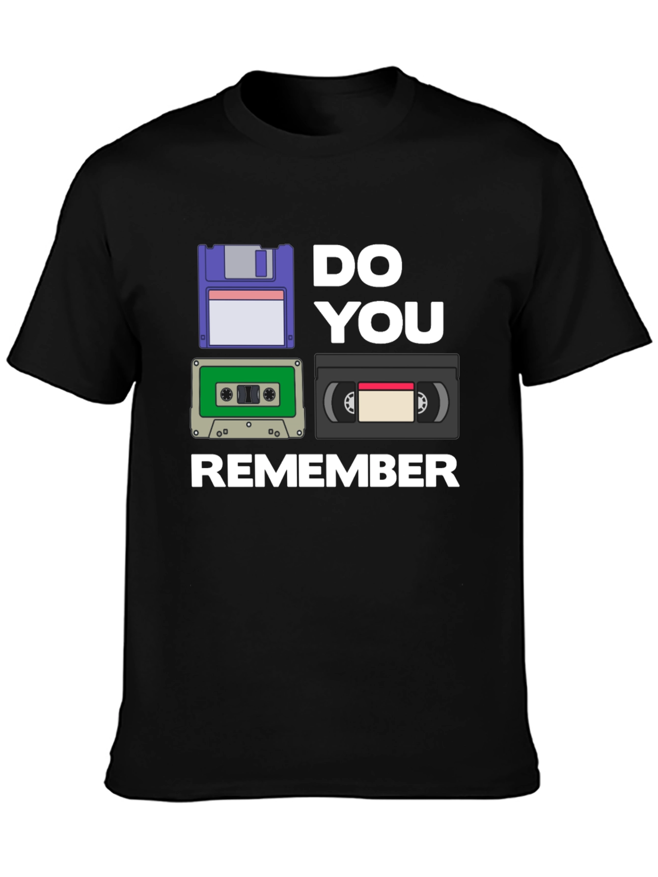 Retro Media T-Shirt - Do You Remember?