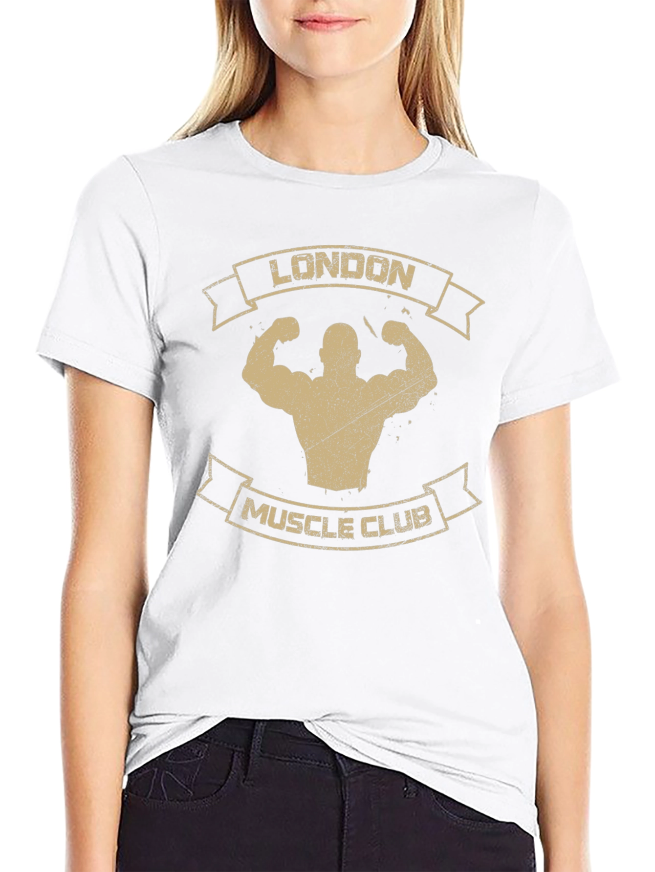 London Muscle Club T-Shirt - Black Gym Tee