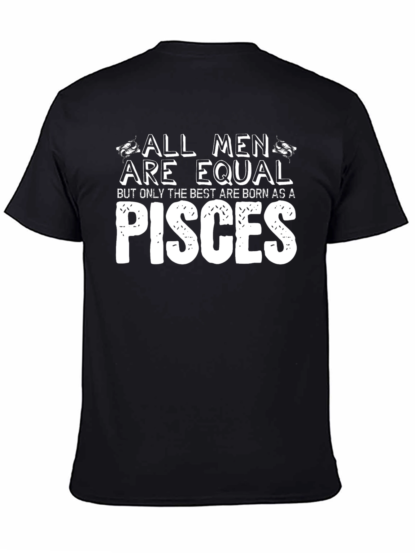 Pisces Zodiac Mens Graphic T-Shirt